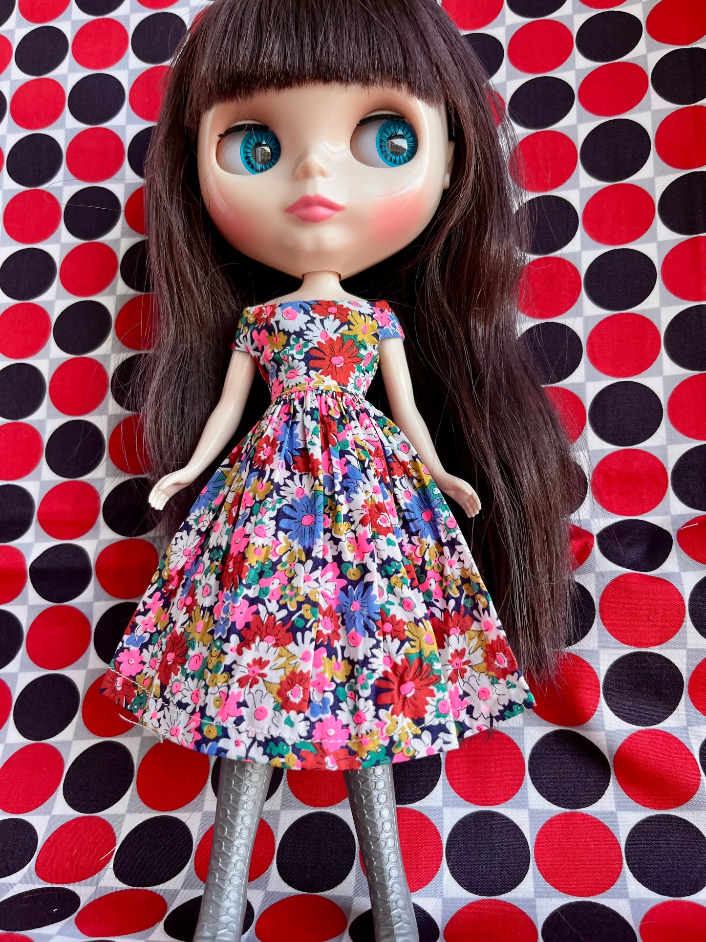 Liberty Sale Dress for Blythe Doll