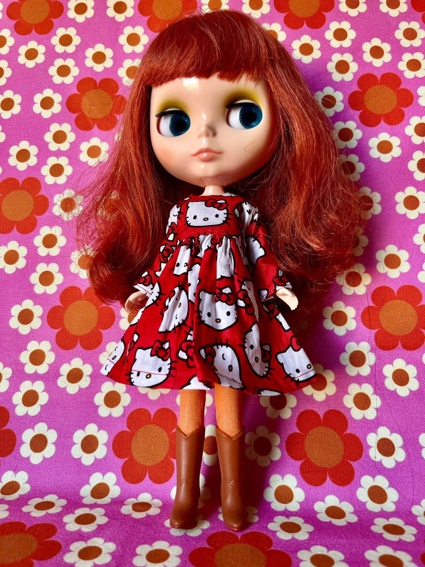 Last Chance Hello Kitty Dress for Blythe Doll