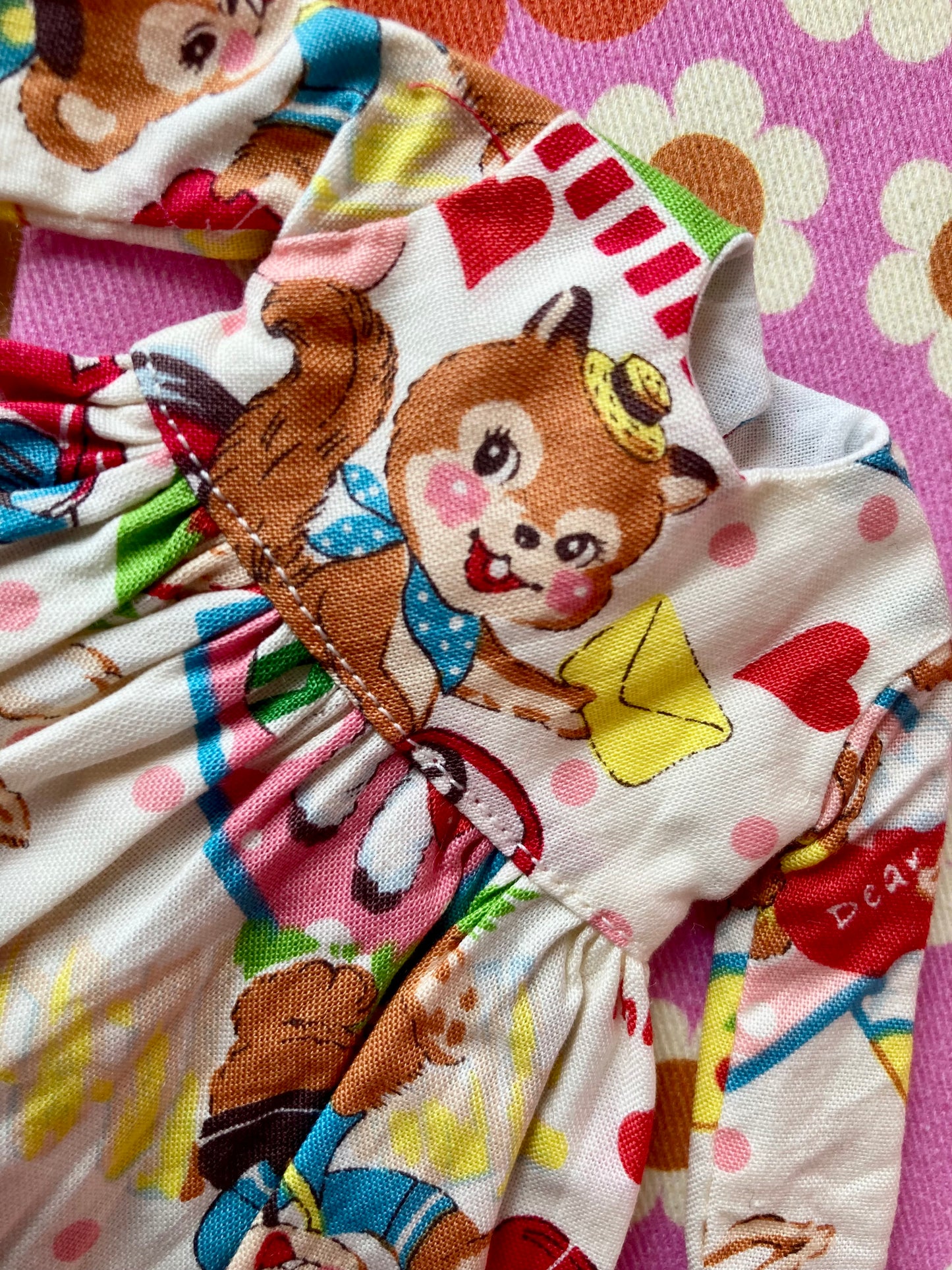 Squirrel Delivery Cute Dress for Blythe Doll