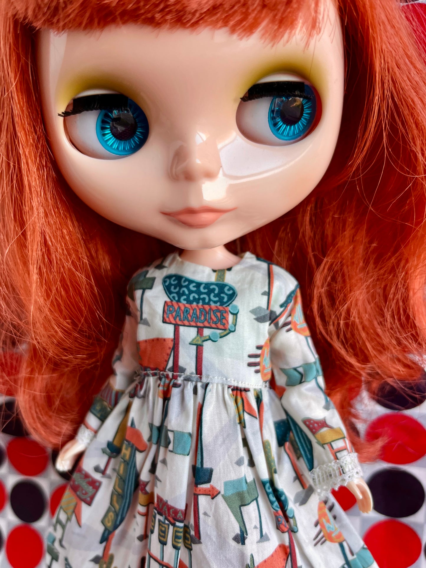 Liberty Sale Dress for Blythe Doll