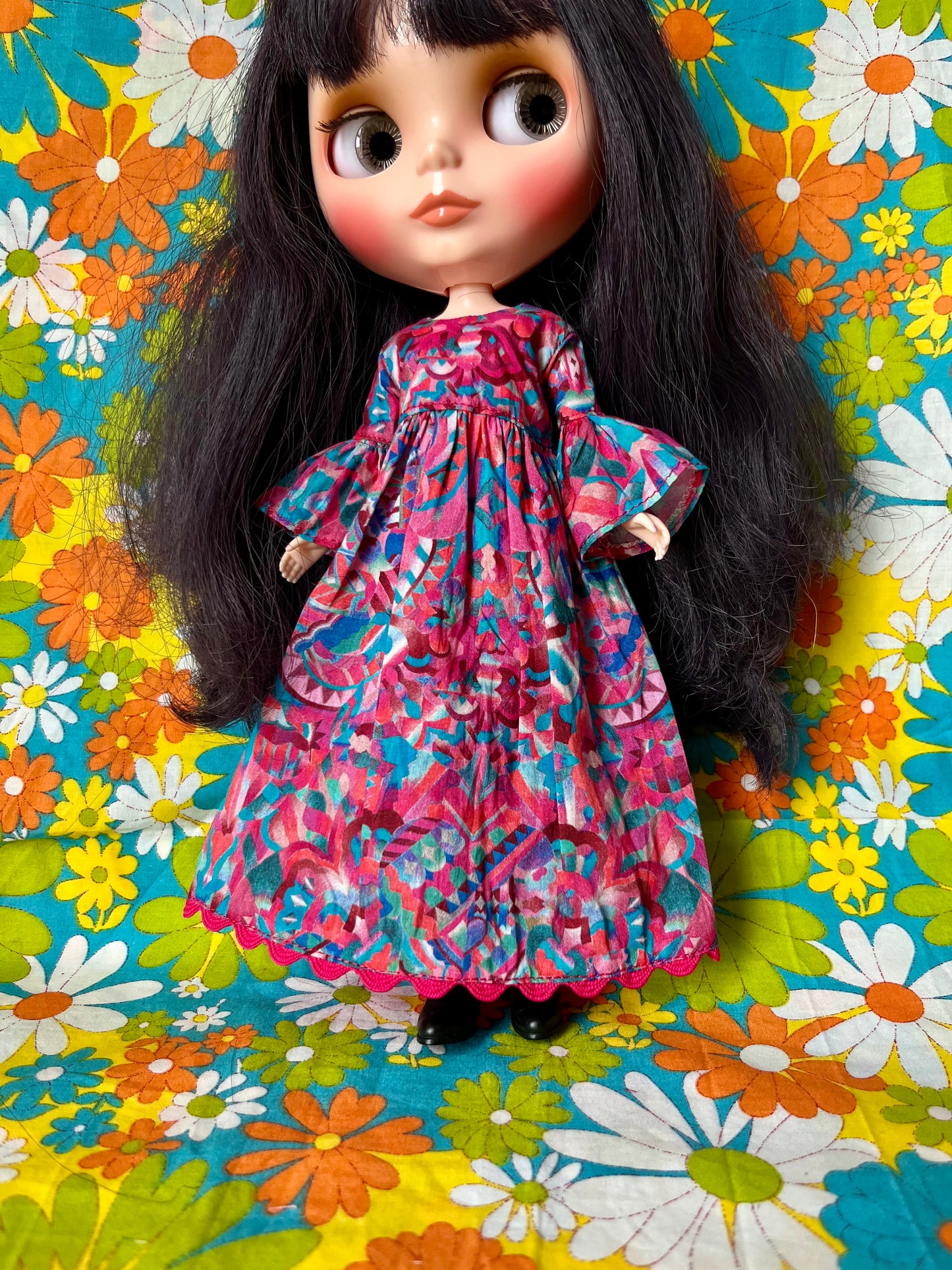 Liberty Beatles Psychedelic Dress