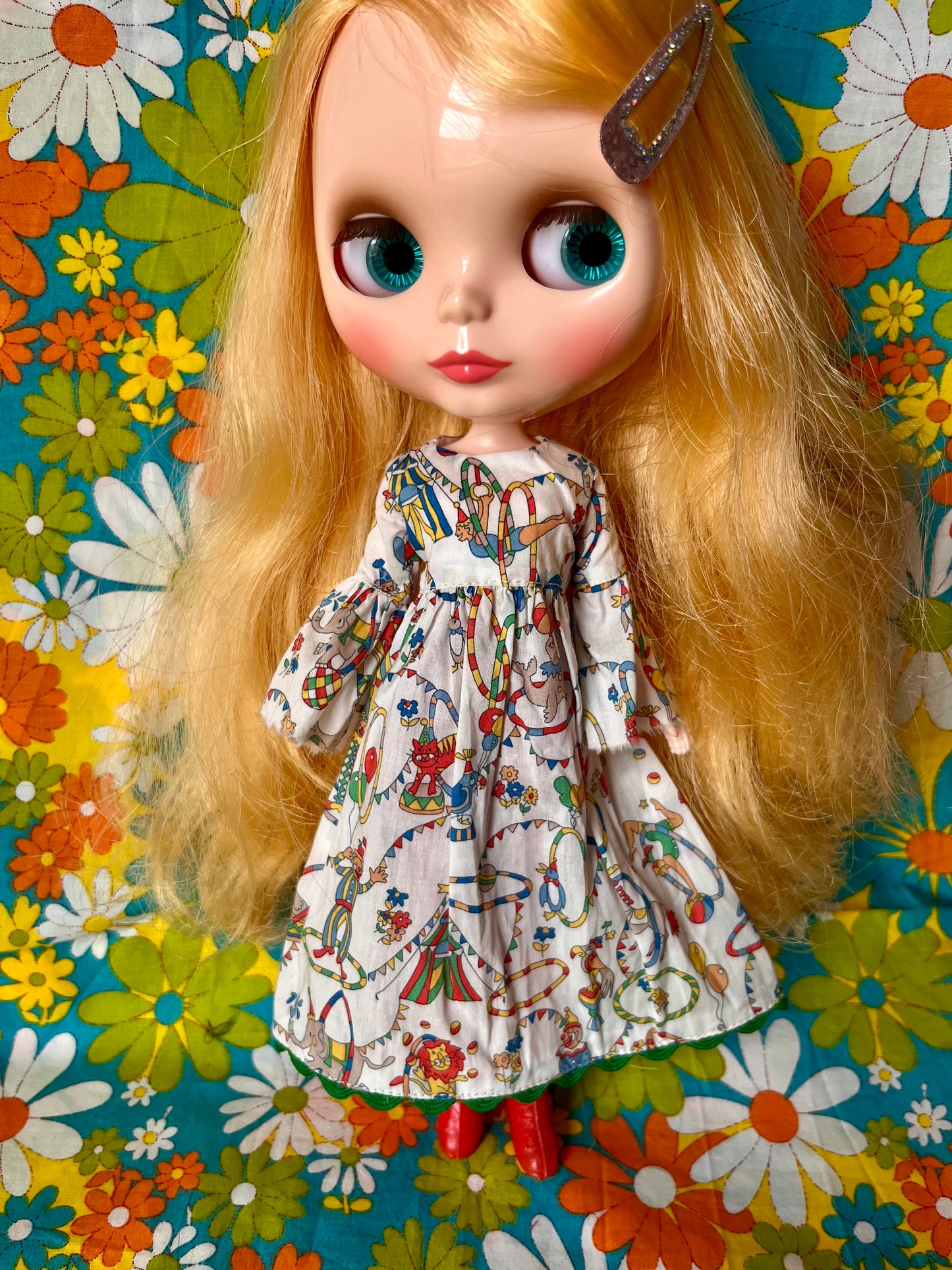 Liberty Beatles Circus Psychedelic Dress