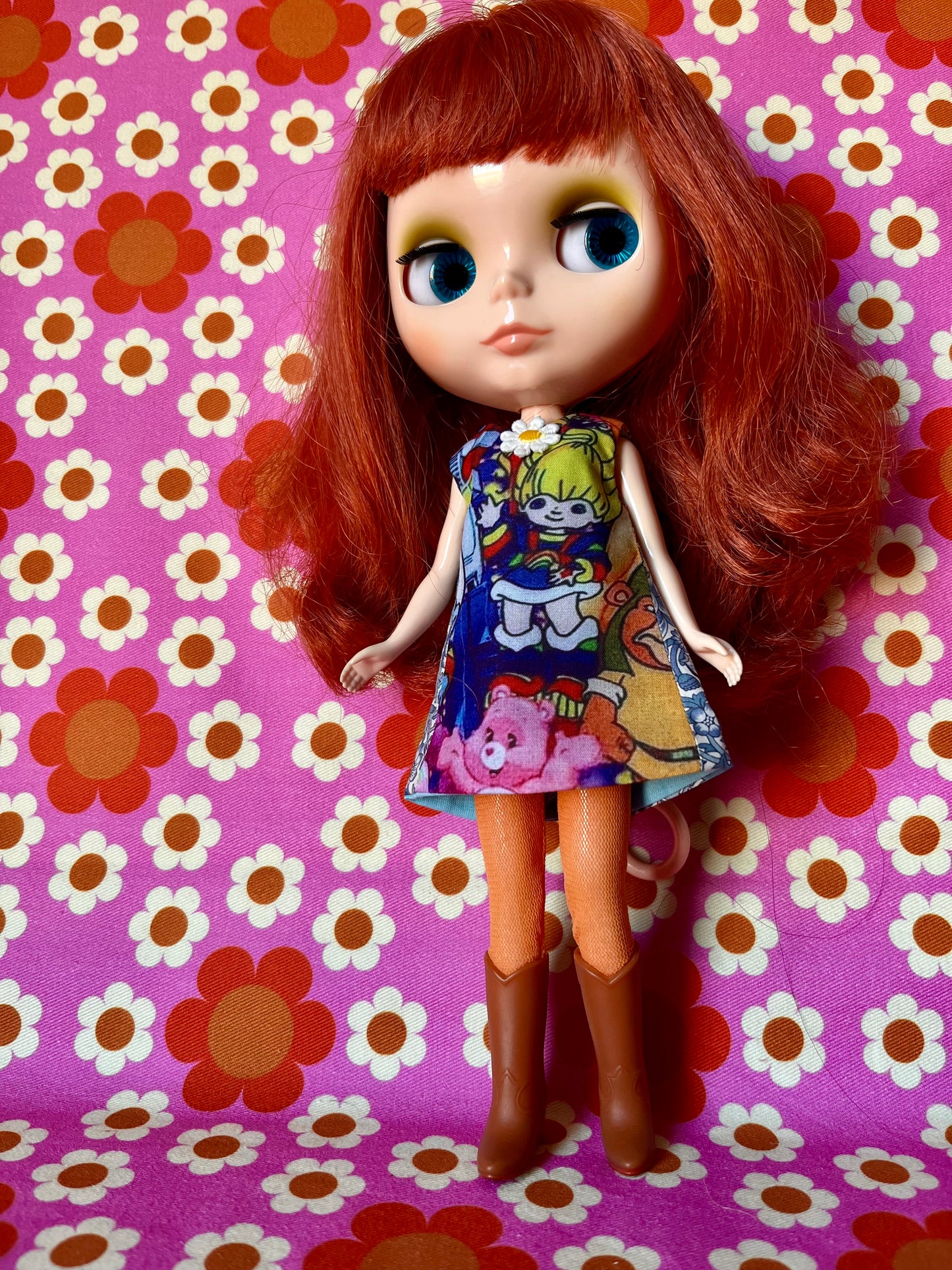 Last Chance Rainbow Bright Dress for Blythe Doll