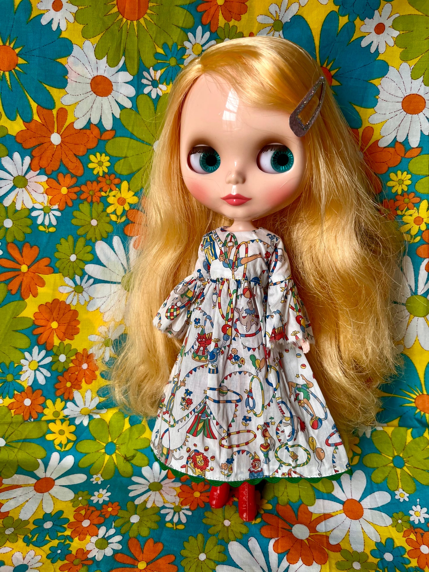 Liberty Beatles Circus Psychedelic Dress