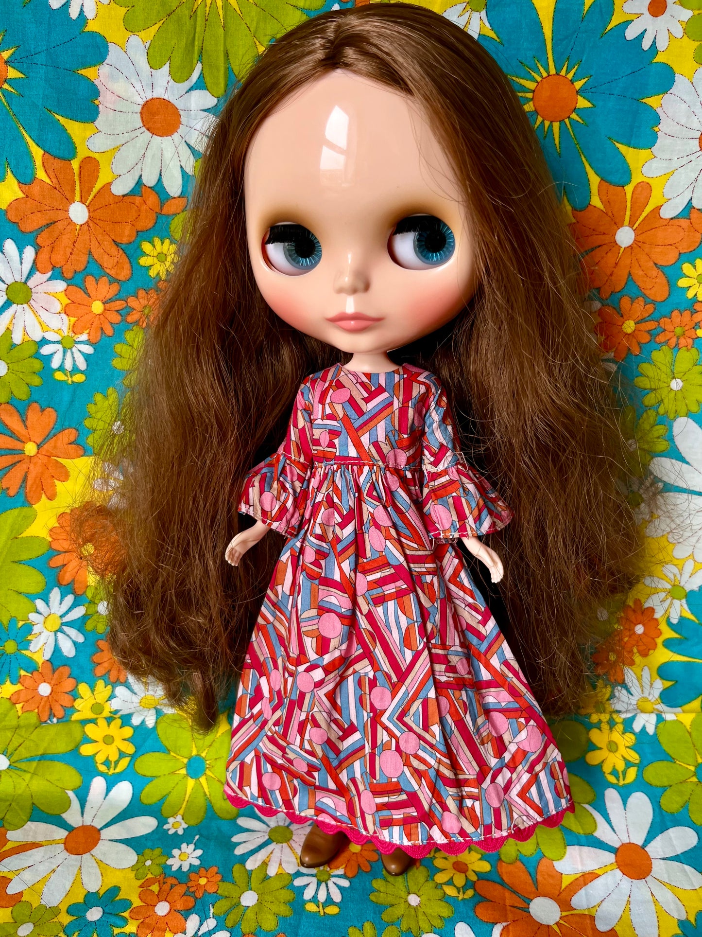 Liberty Sixties Beatles Psychedelic Dress