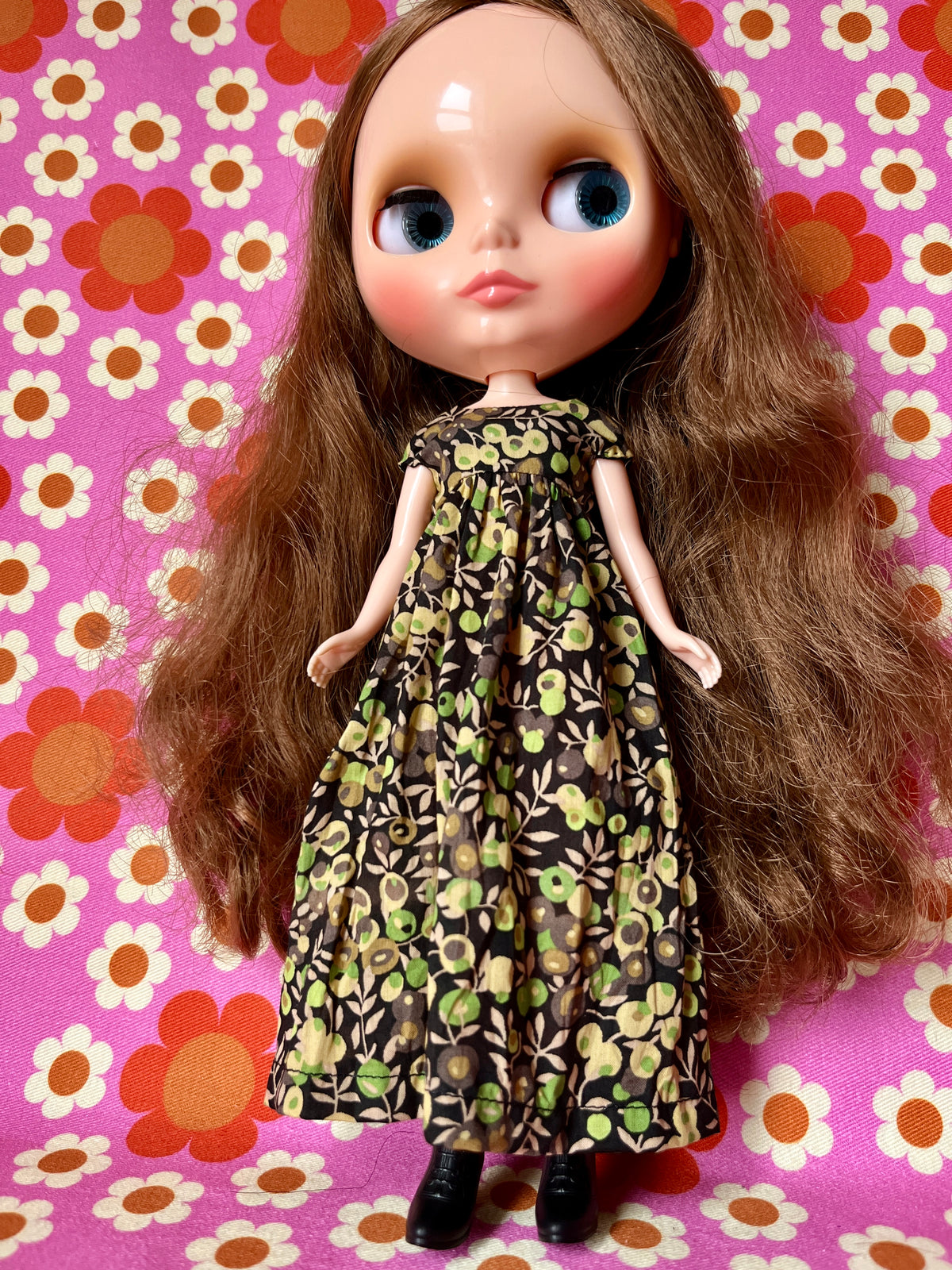 Goth Austen Liberty Regency Dress for Blythe Doll Wiltshire