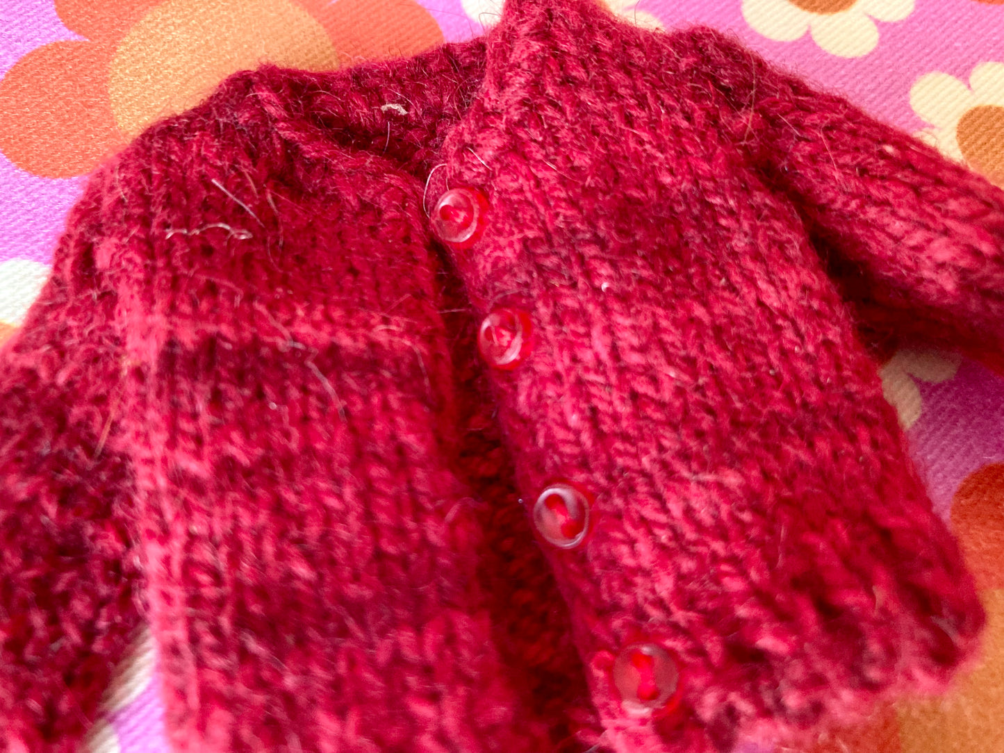 Knitted Cardigan for Blythe Doll