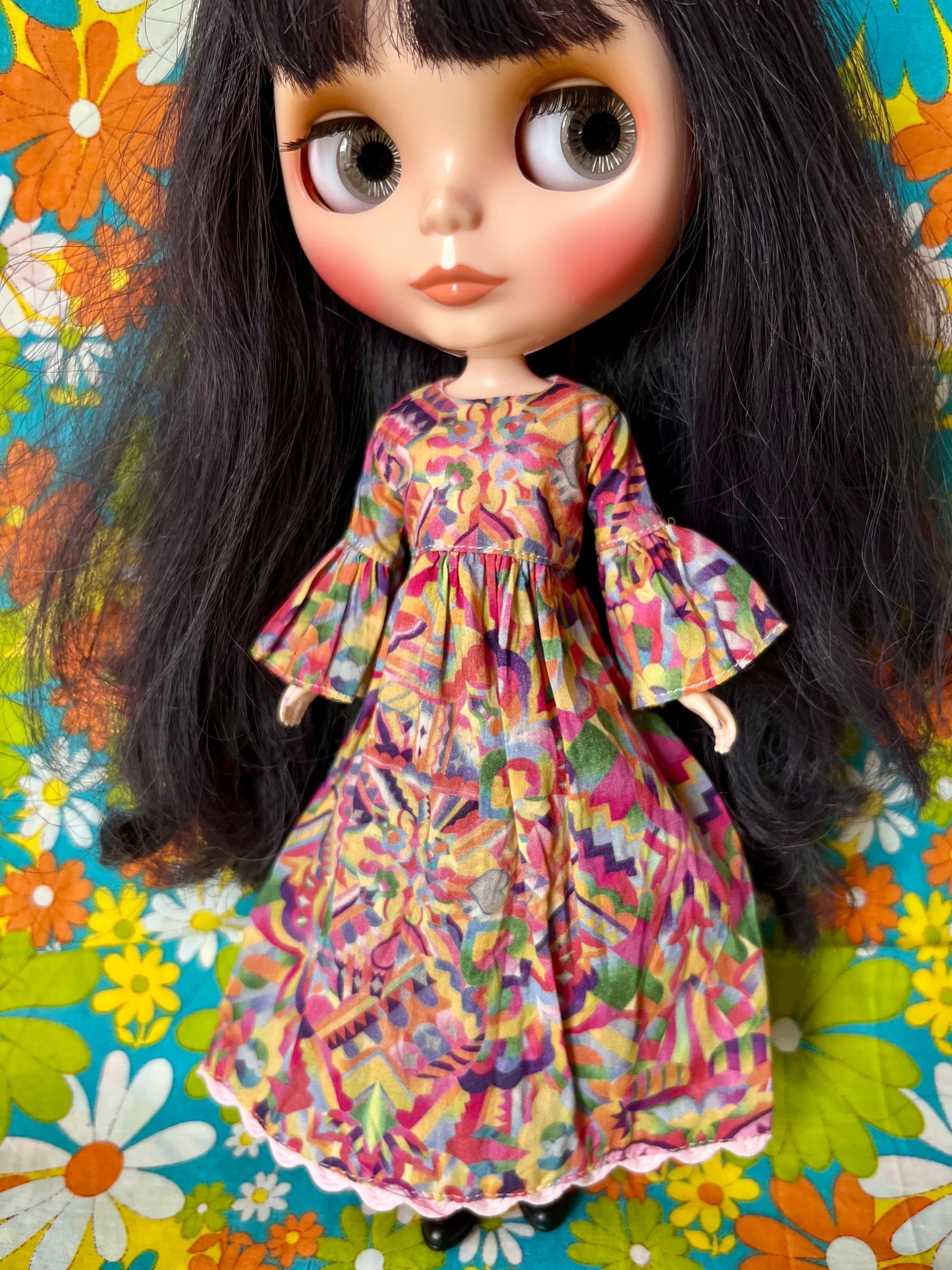 Liberty Beatles Psychedelic Dress