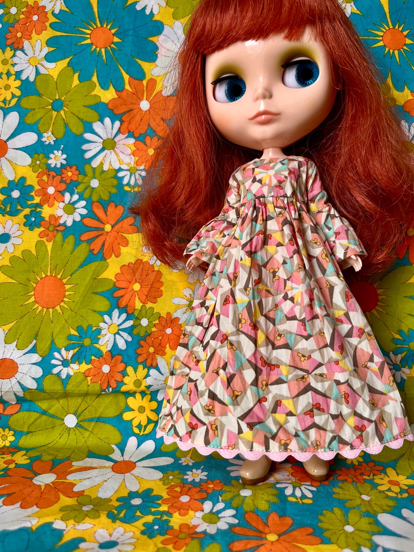 Liberty Beatles Kaleidoscope Psychedelic Dress