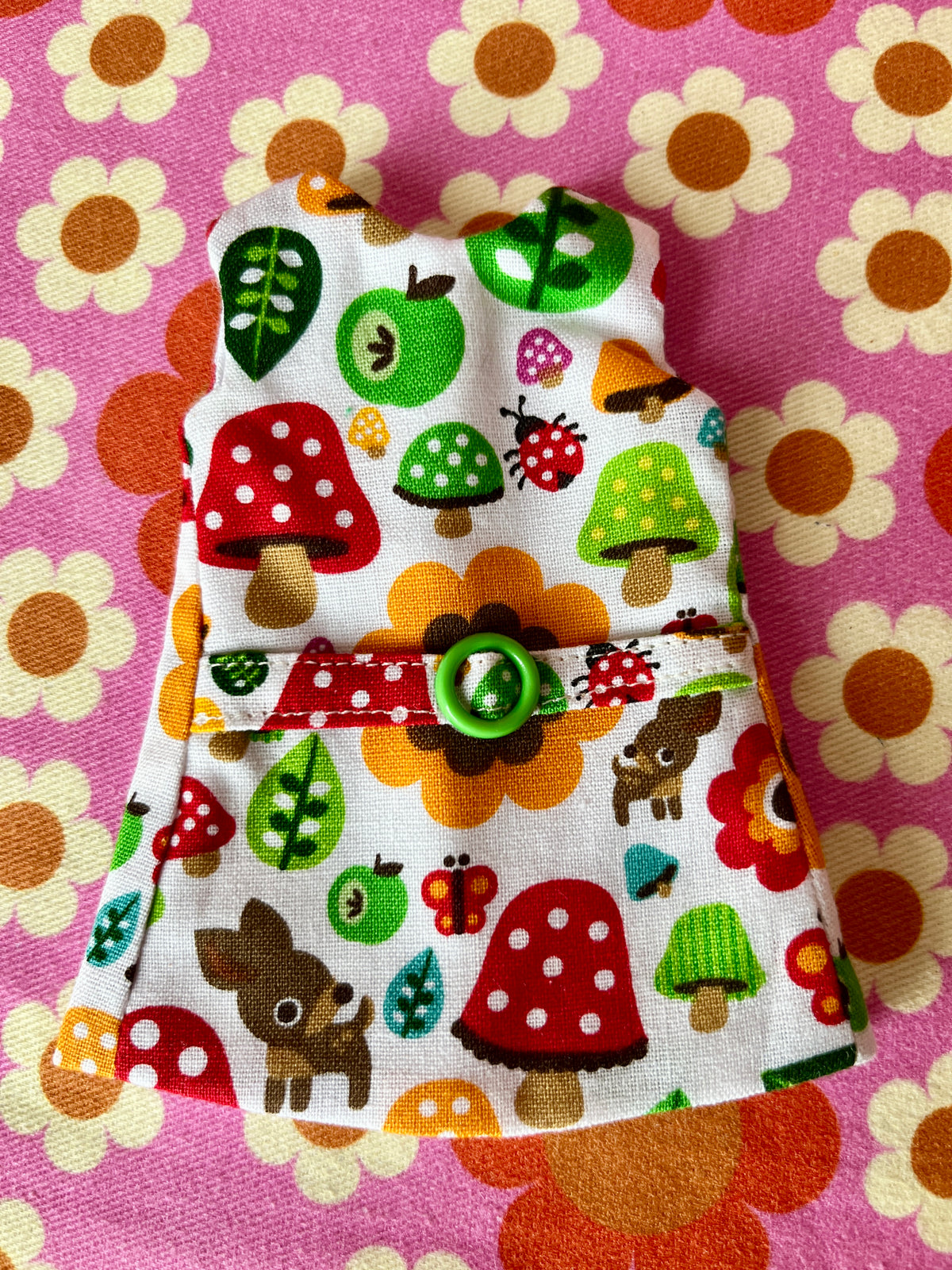 Cute Mushroom Mod Cilla Shift dress