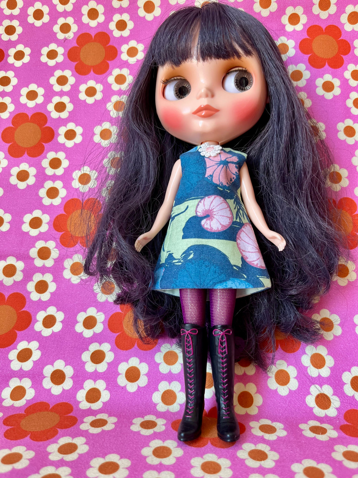 Monet Water lily Print Mod Cilla Shift dress