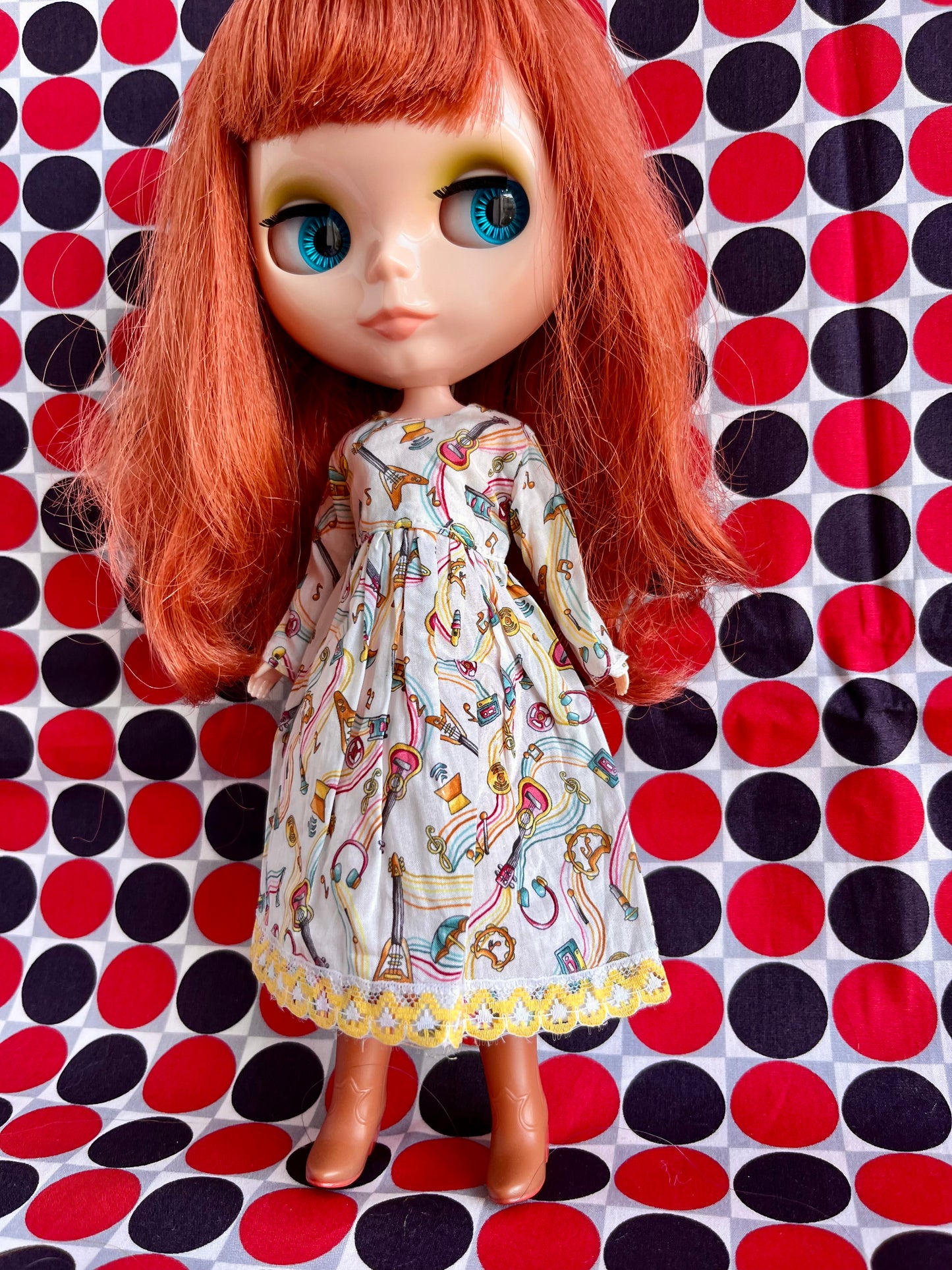 Liberty Sale Dress for Blythe Doll