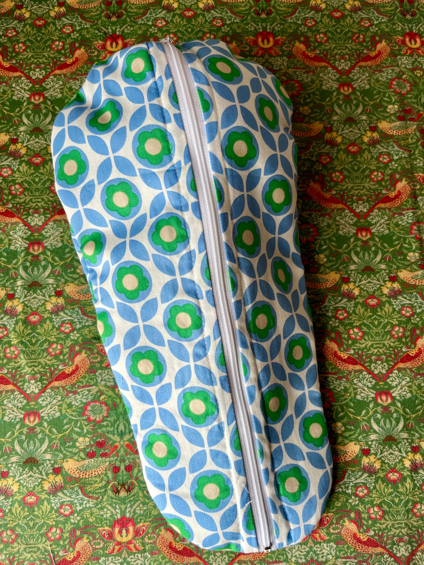 Retro print fabric Blythe Doll Cary Case Neo-Blythe size
