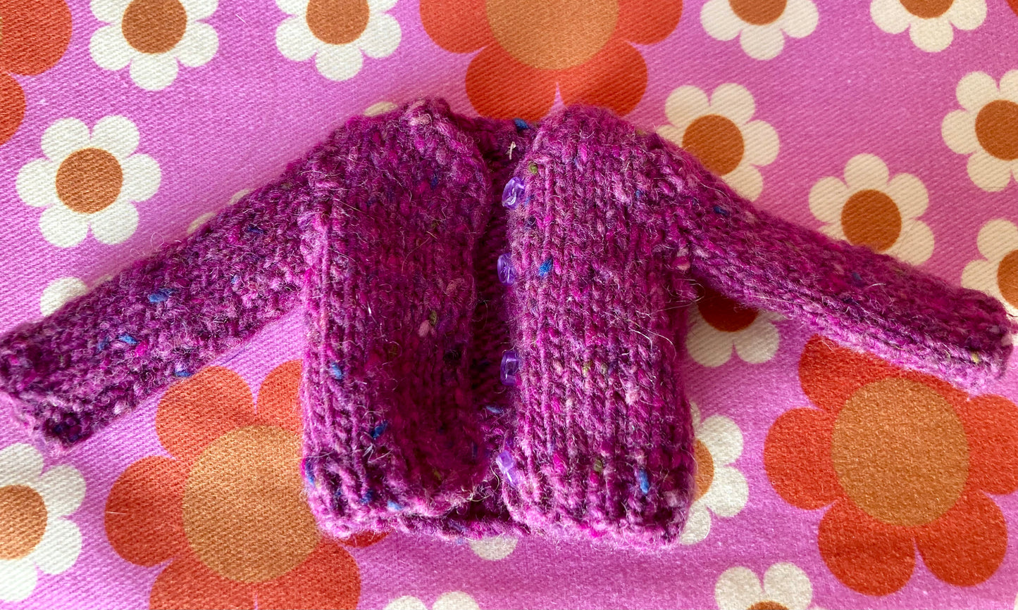 Knitted Cardigan for Blythe Doll