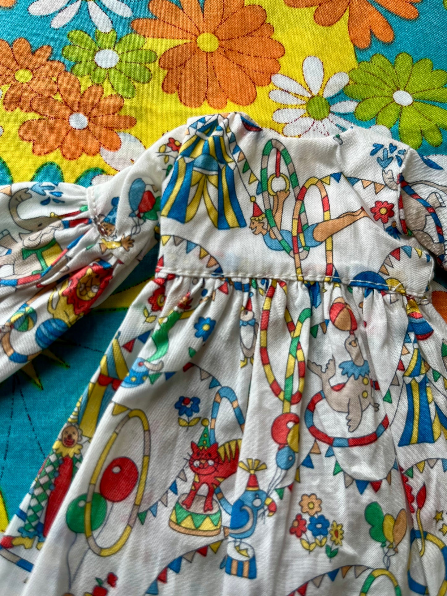 Liberty Beatles Circus Psychedelic Dress