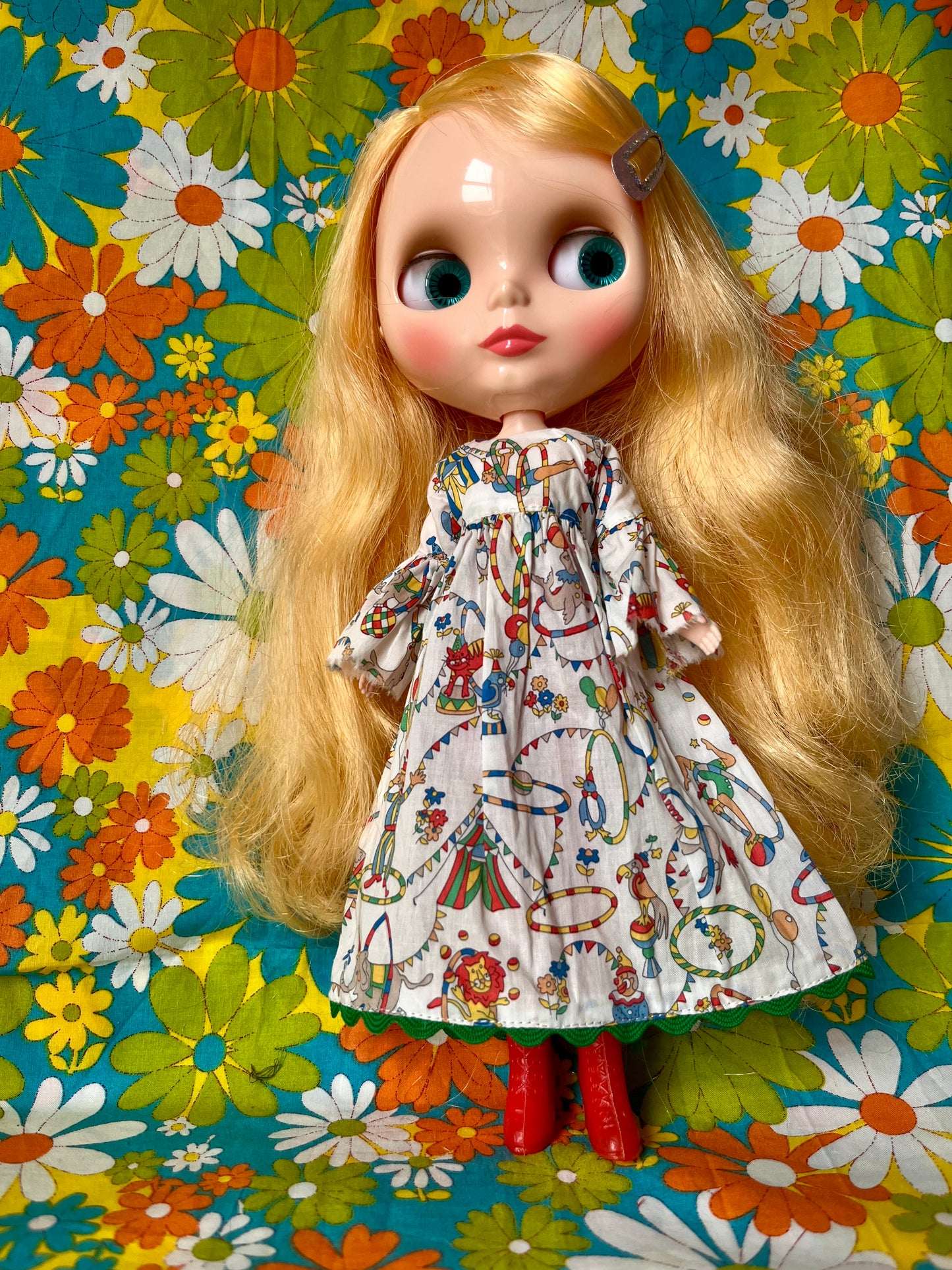 Liberty Beatles Circus Psychedelic Dress