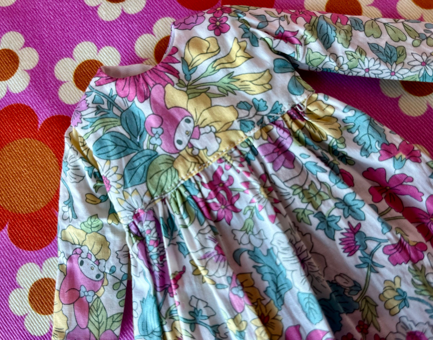 Pink  My Melody Sanrio Liberty Limited Edition Dress for Blythe Doll