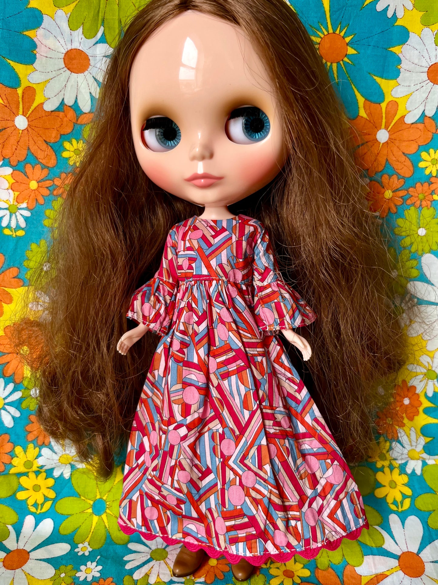 Liberty Sixties Beatles Psychedelic Dress