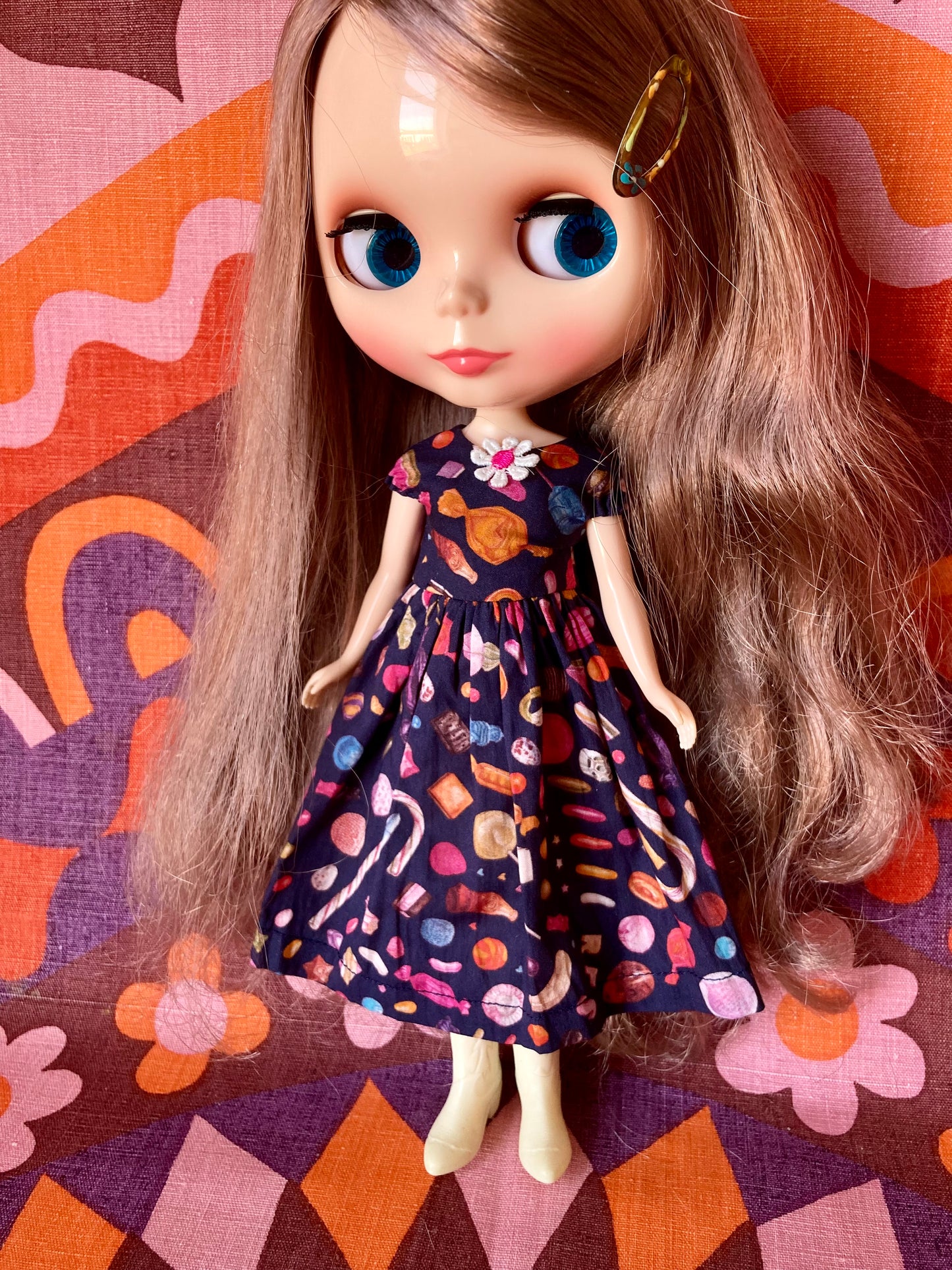 Love Blythe: Liberty Dress Glitter bag Surprise for Blythe Doll