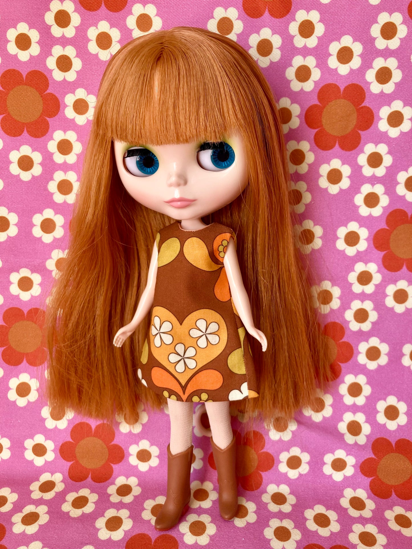 Alice Apple Mod Shift dress