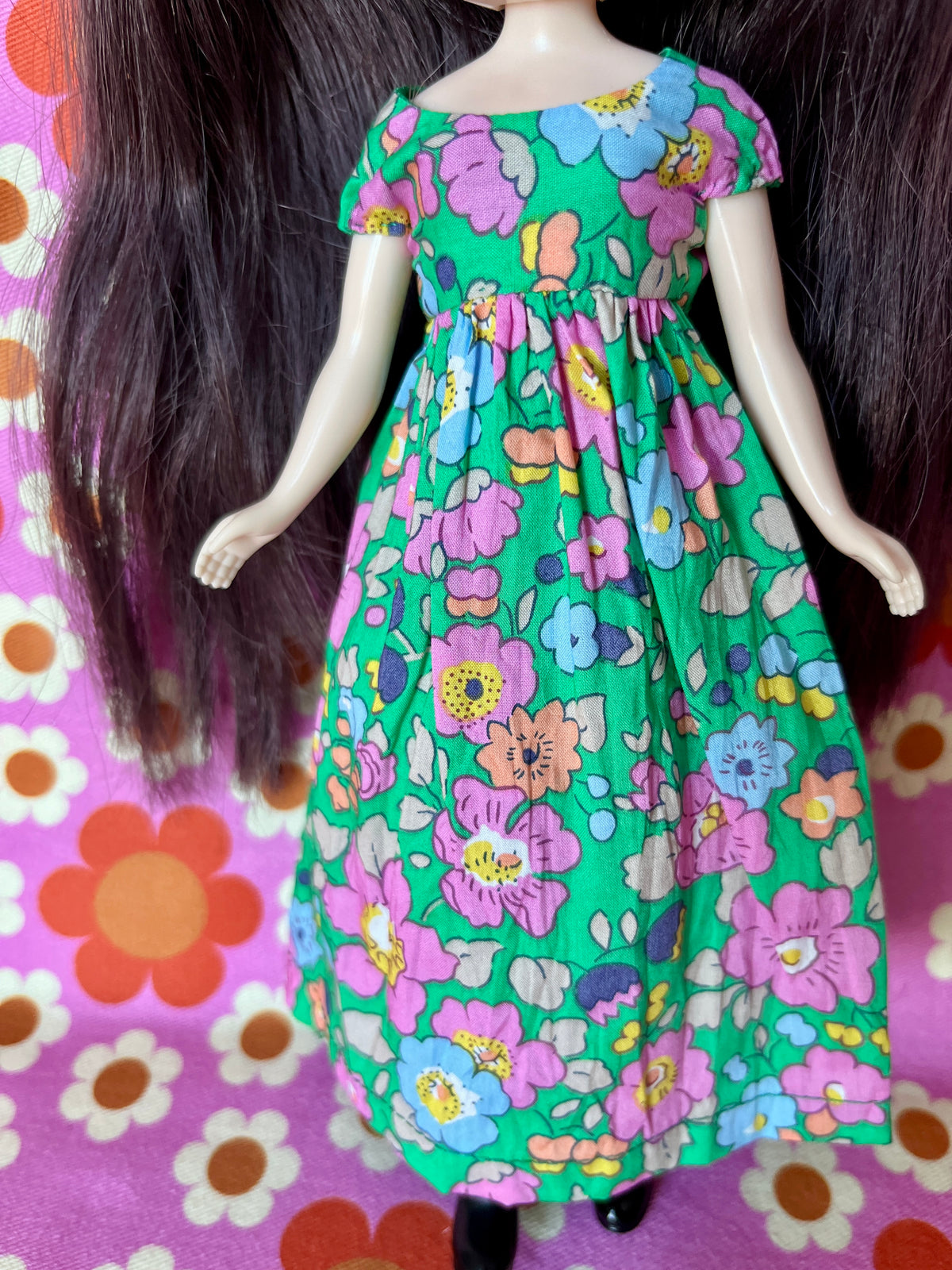 Goth Austen Liberty Regency Dress for Blythe Doll Betsy