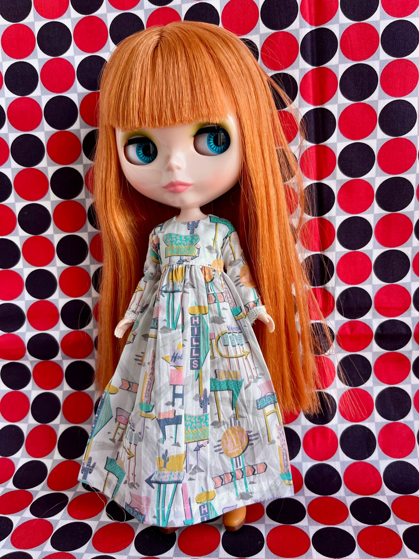 Liberty Sale Dress for Blythe Doll