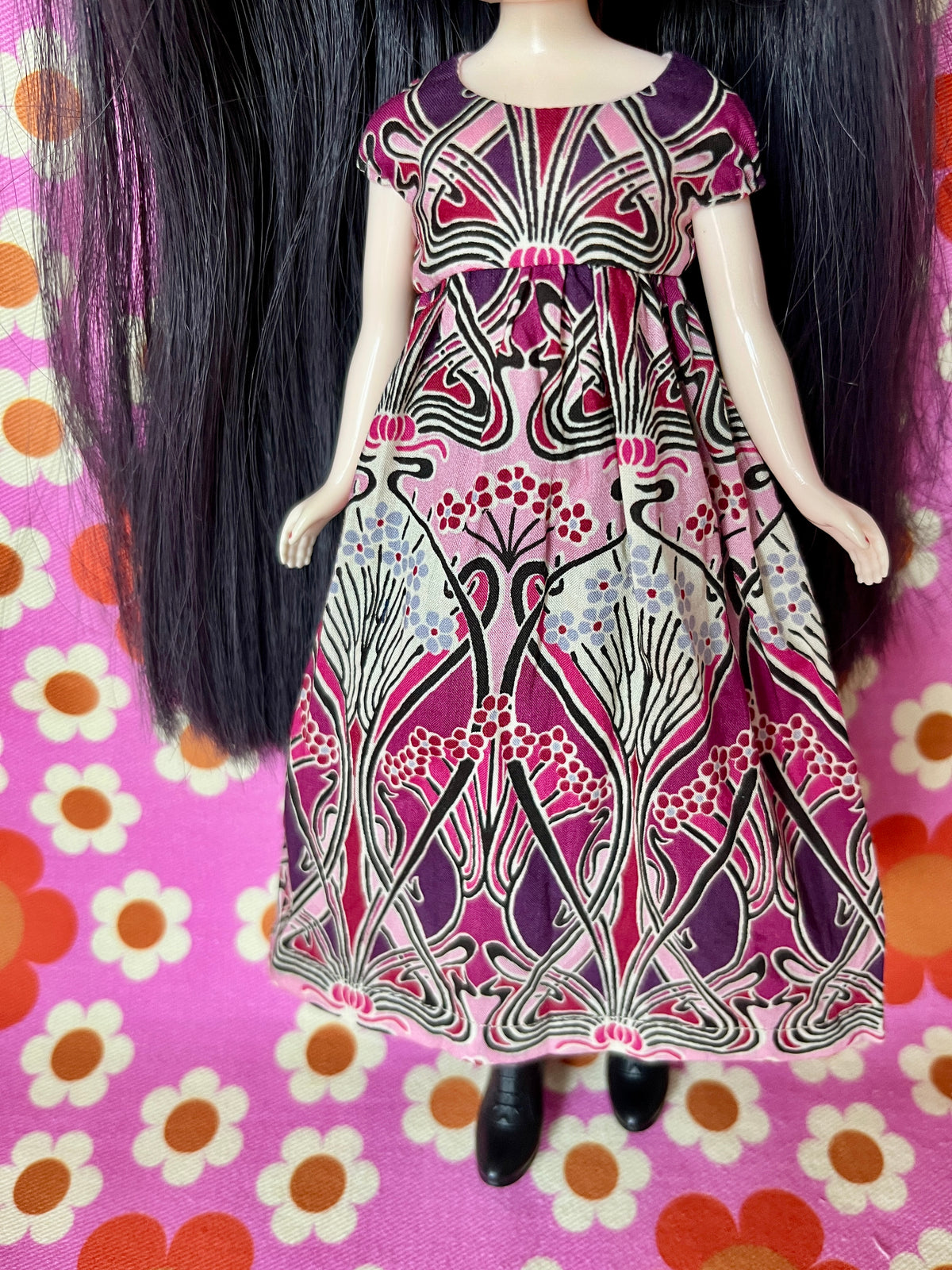 Goth Austen Liberty Regency Dress for Blythe Doll Ianthe