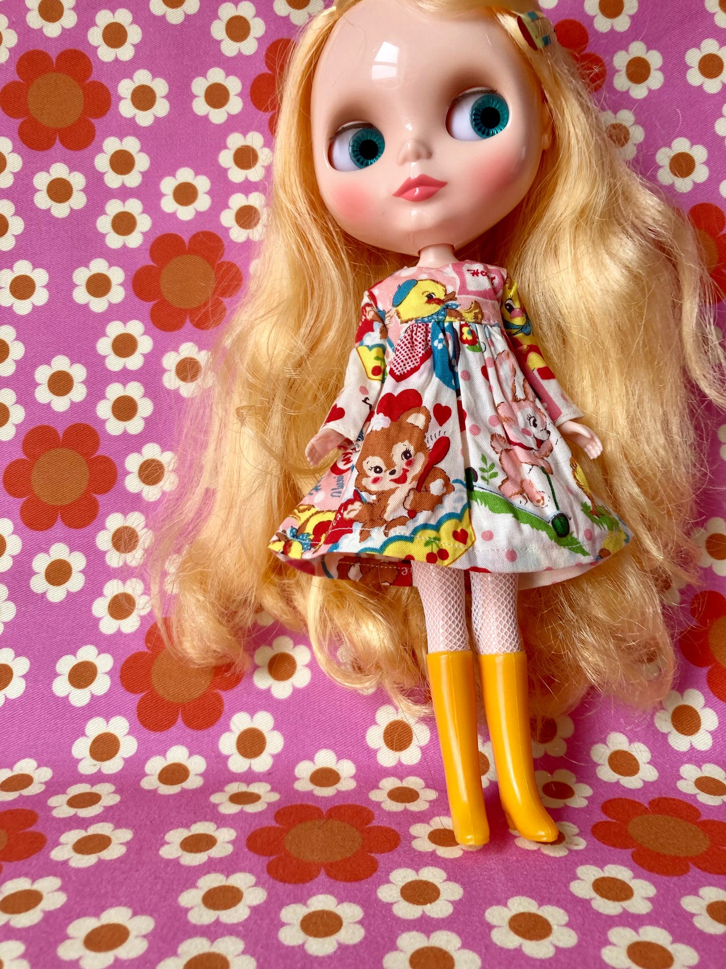 Chick Heart Dress for Blythe Doll