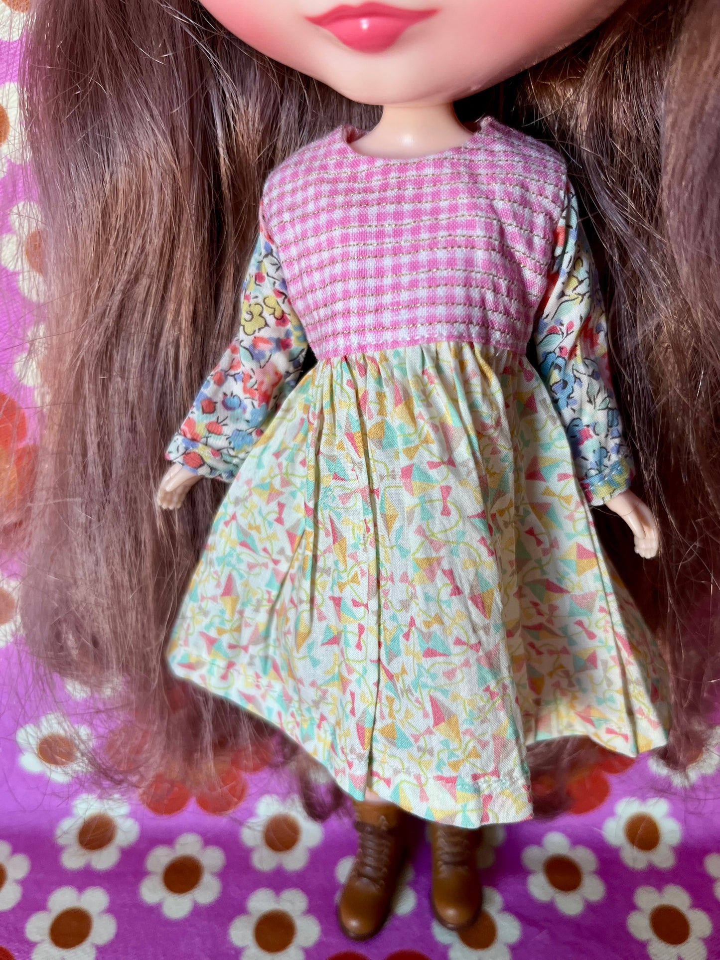 Last Chance Liberty Dress for Blythe Doll
