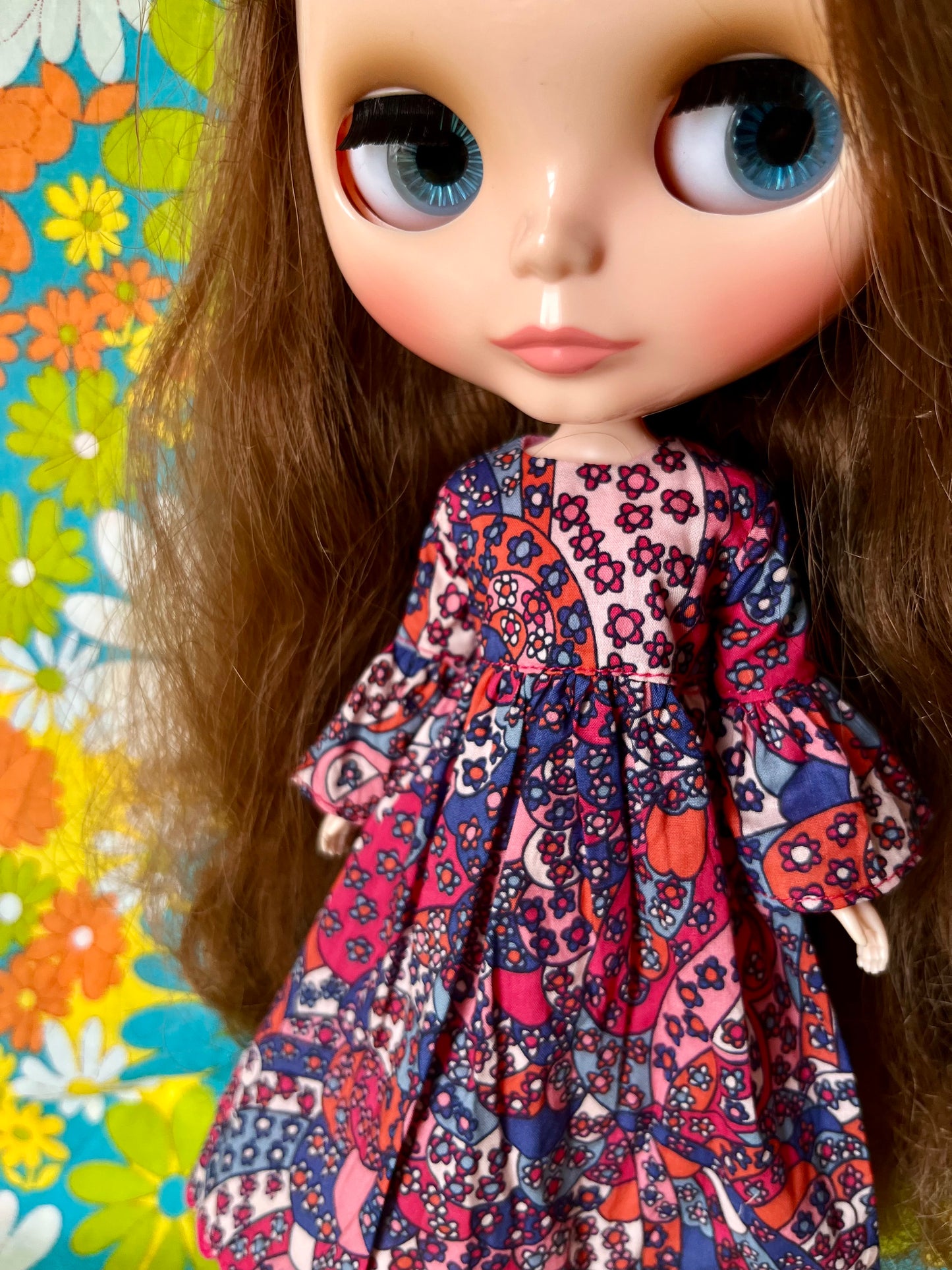 Liberty Beatles Psychedelic Dress