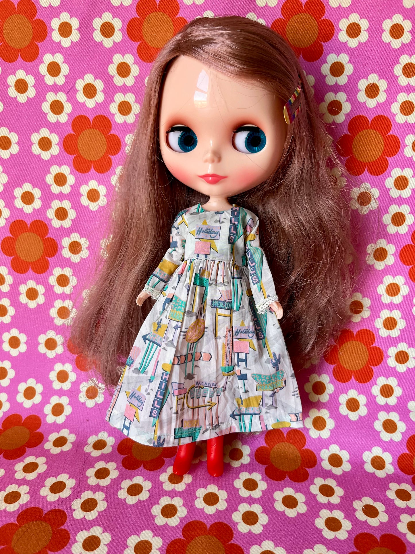 Liberty Sale Dress for Blythe Doll