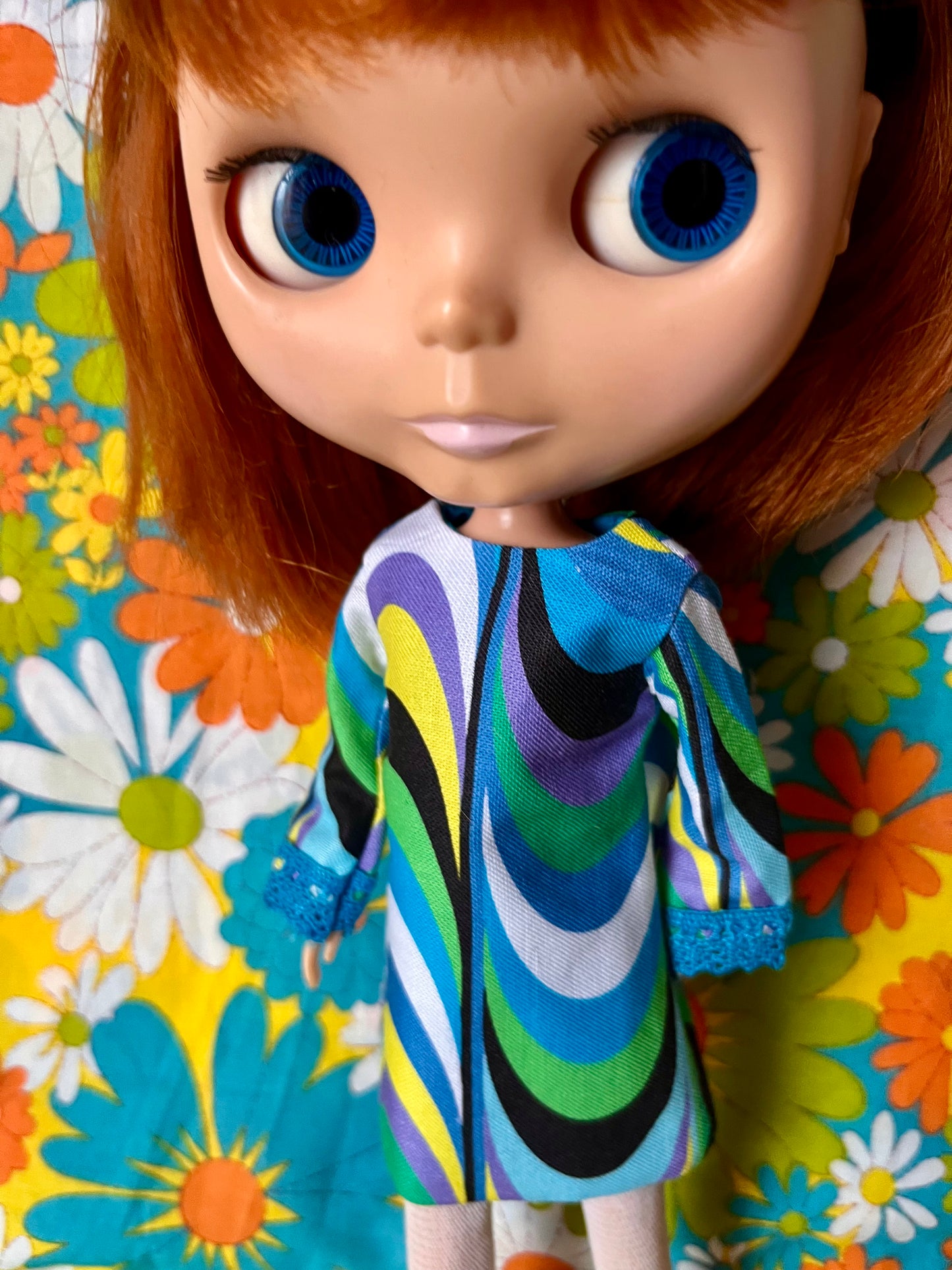 Cilla Mod Pucci Shift dress with sleeves