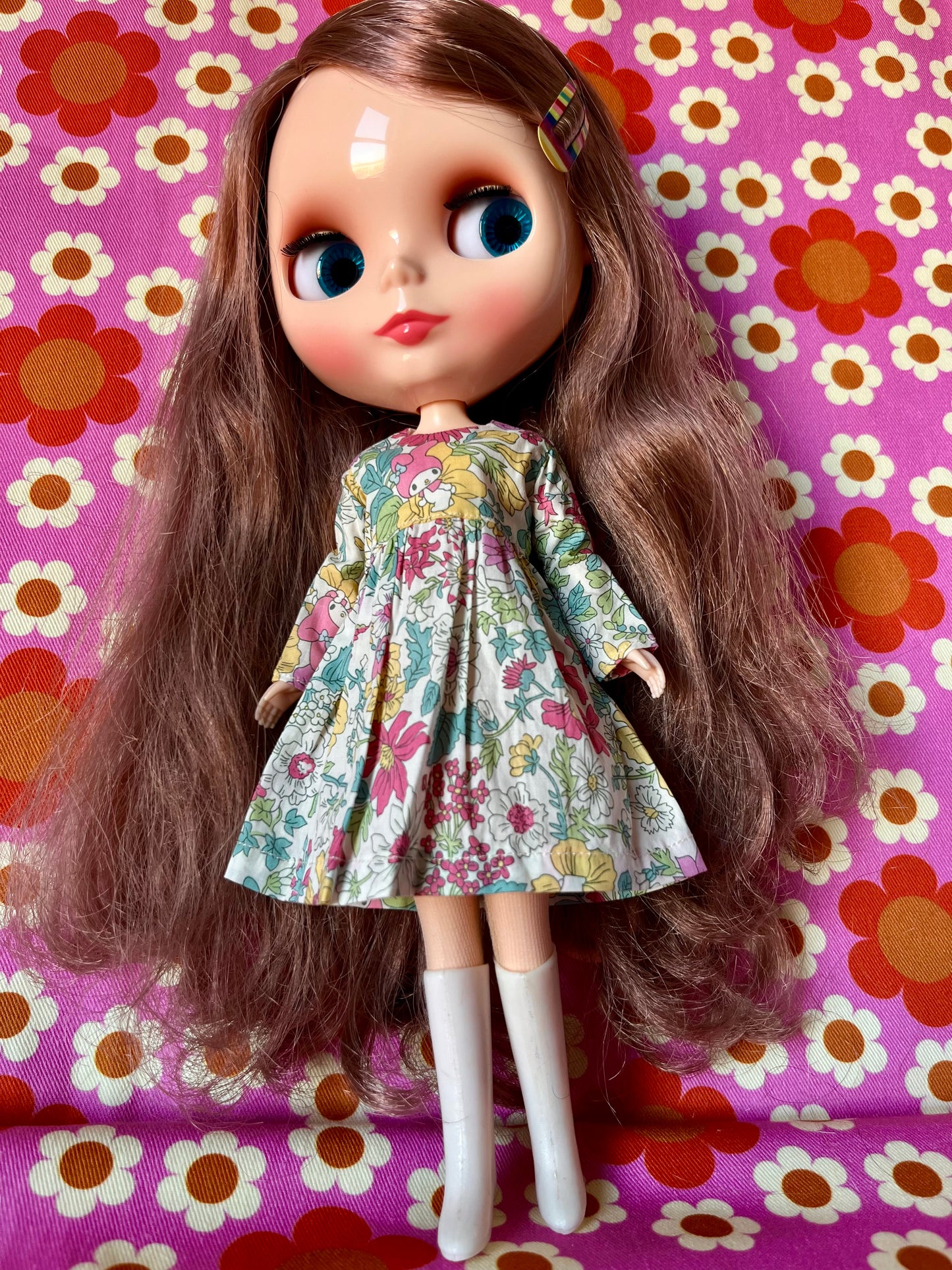 Pink  My Melody Sanrio Liberty Limited Edition Dress for Blythe Doll