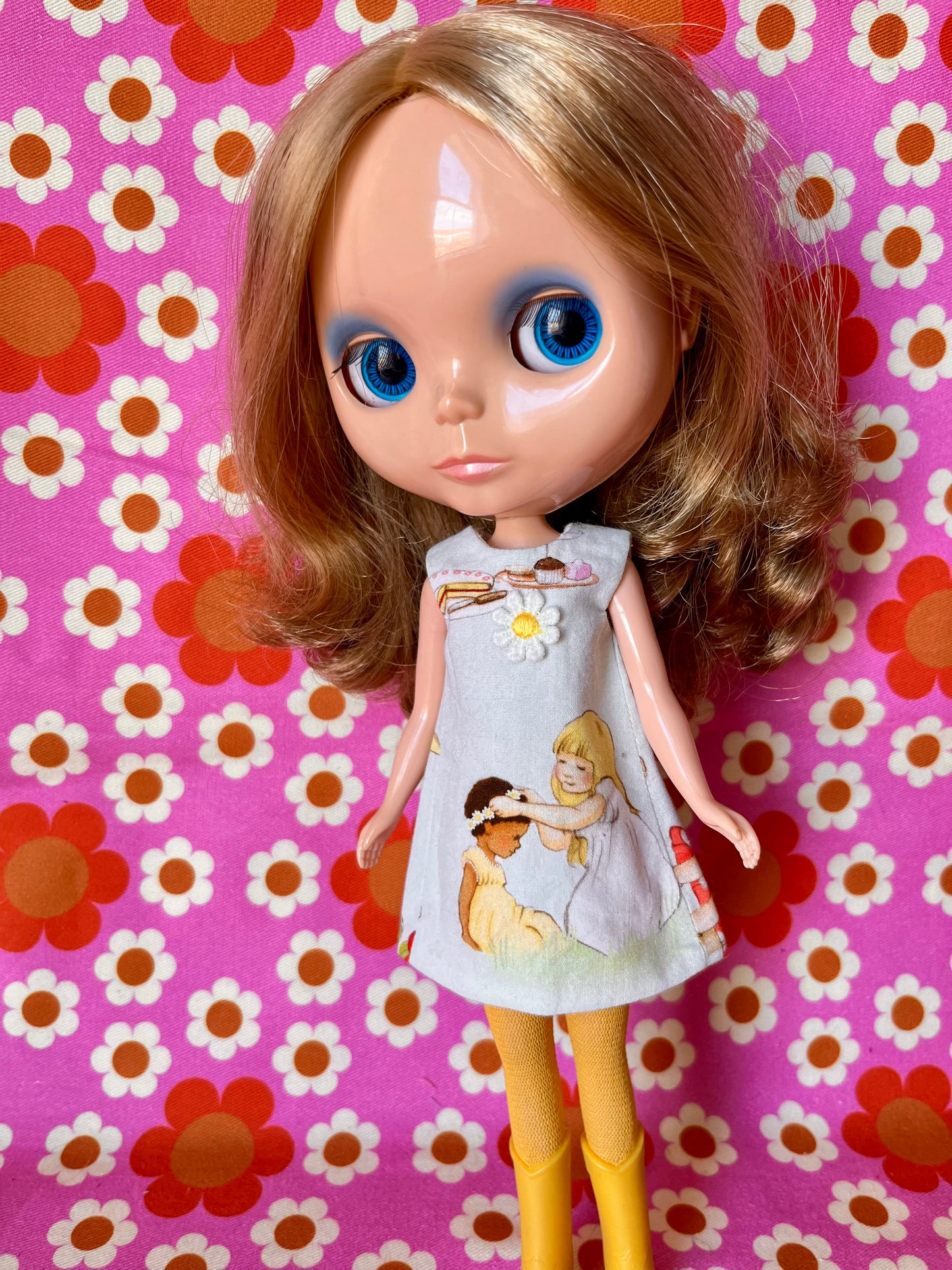 Sale Cute Print Shift Dress