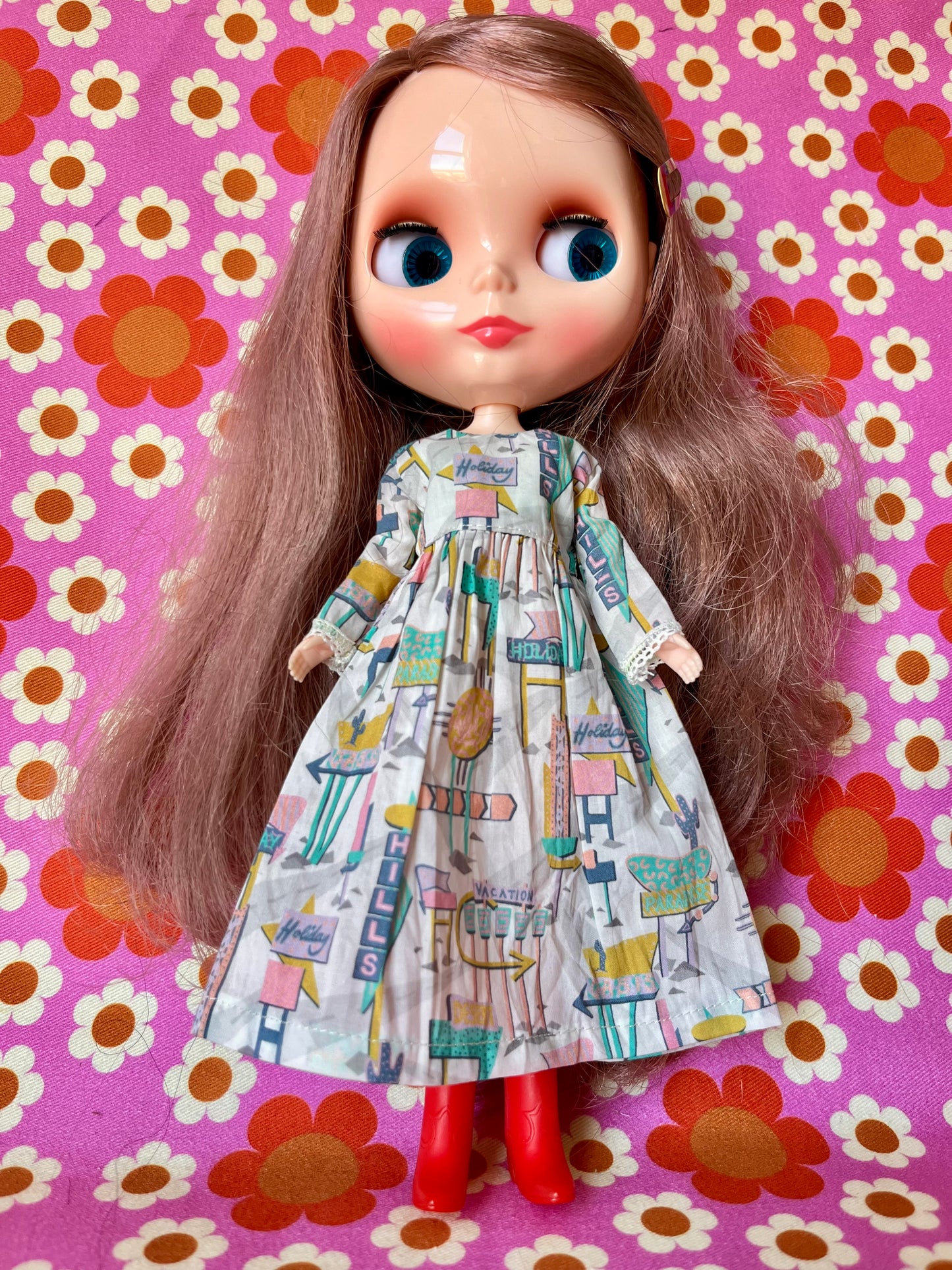 Liberty Sale Dress for Blythe Doll