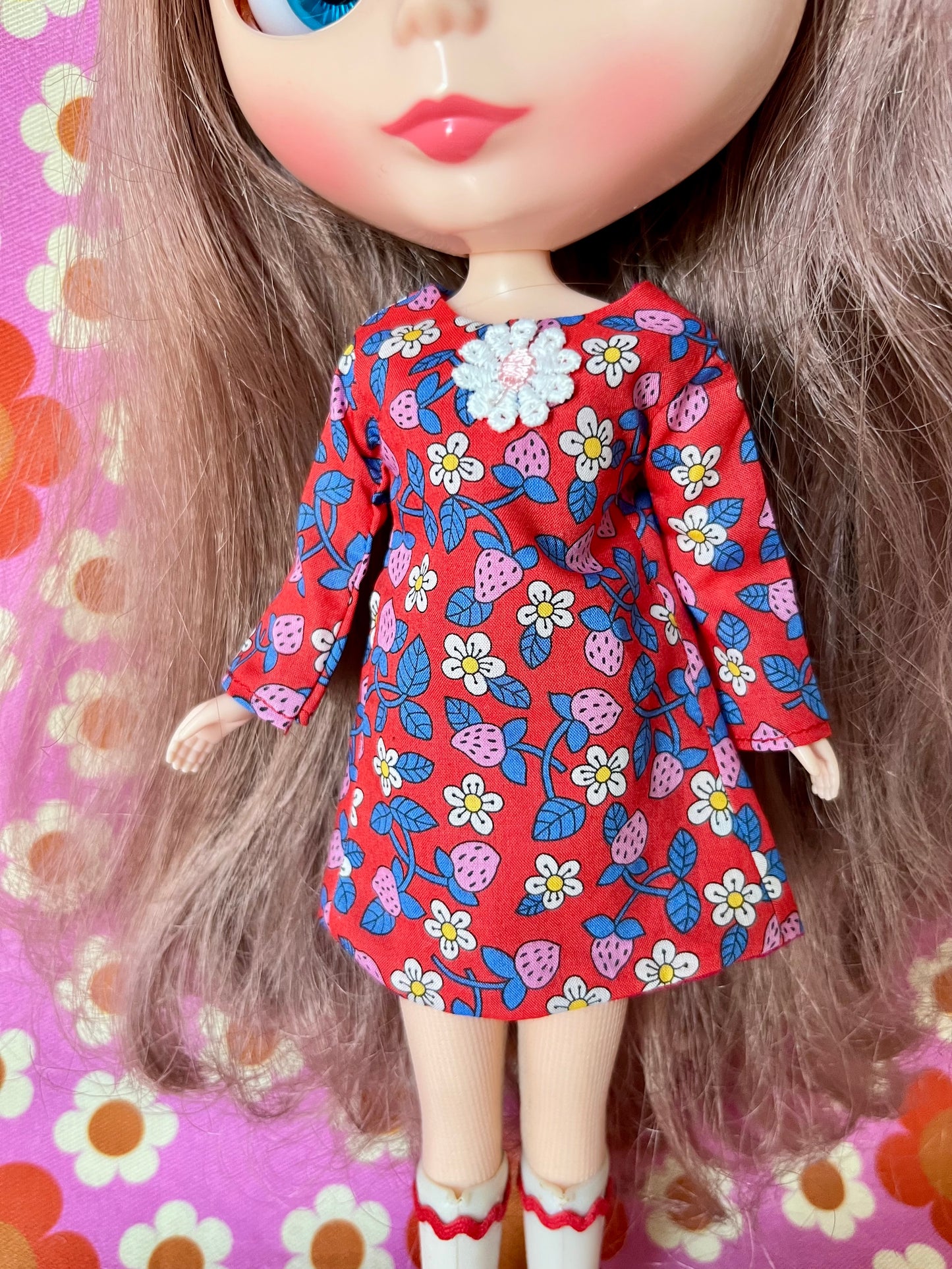 Liberty Shift dress with sleeves