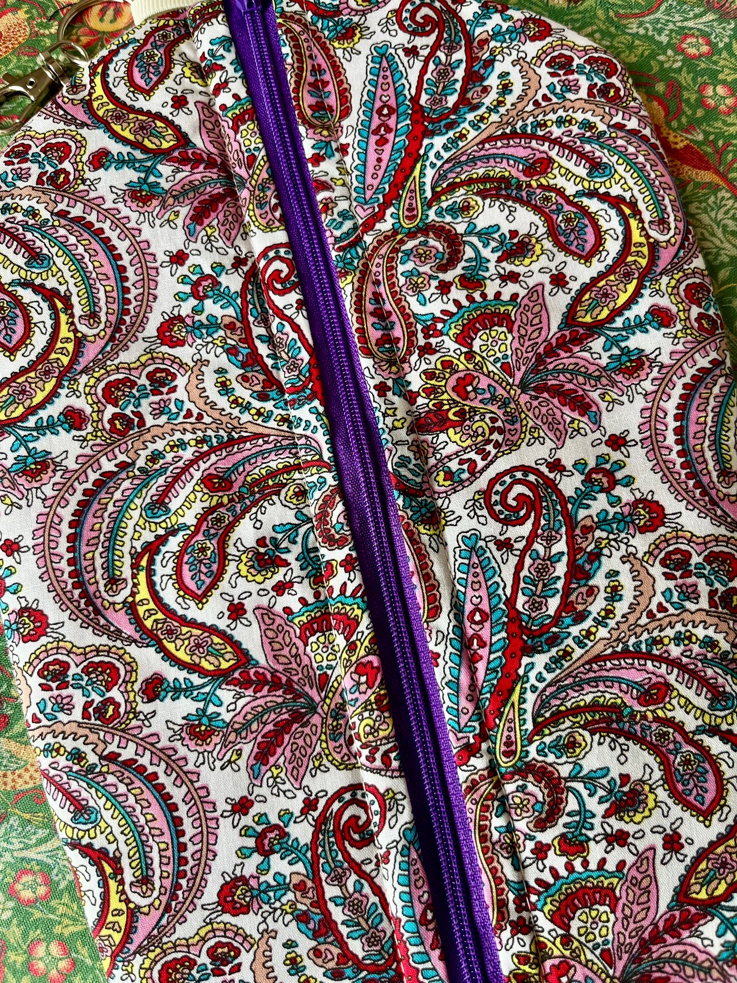 Paisley fabric Blythe Doll Cary Case Neo-Blythe size