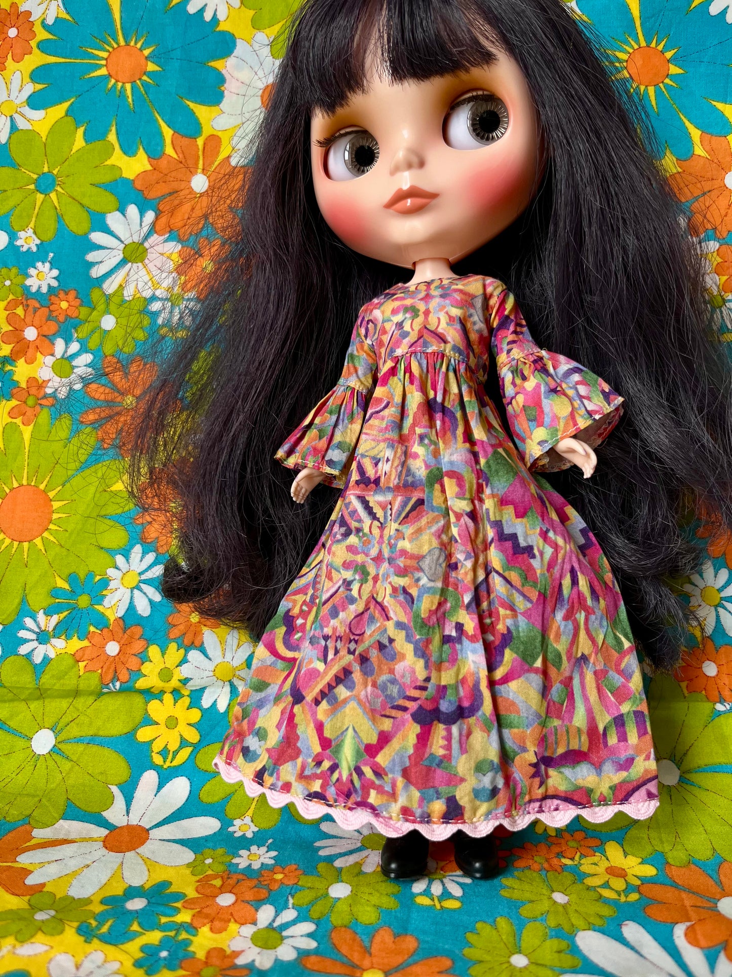 Liberty Beatles Psychedelic Dress