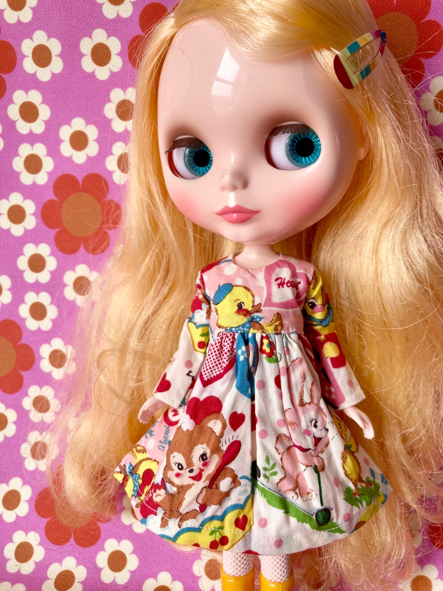 Chick Heart Dress for Blythe Doll