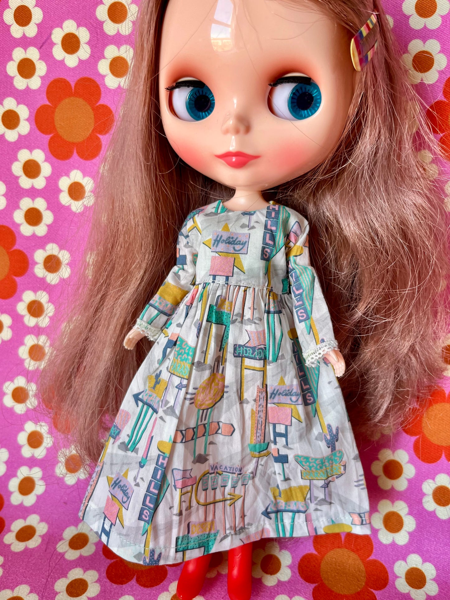 Liberty Sale Dress for Blythe Doll