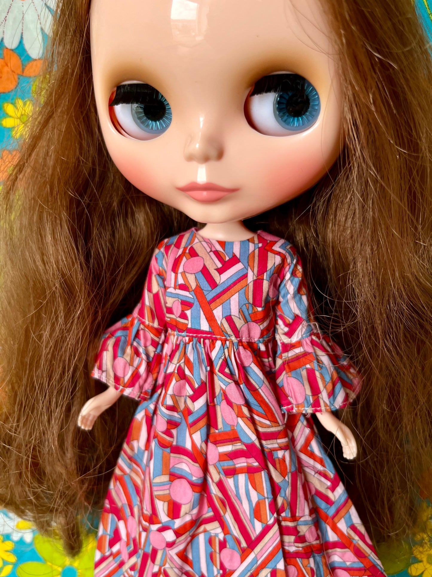 Liberty Sixties Beatles Psychedelic Dress