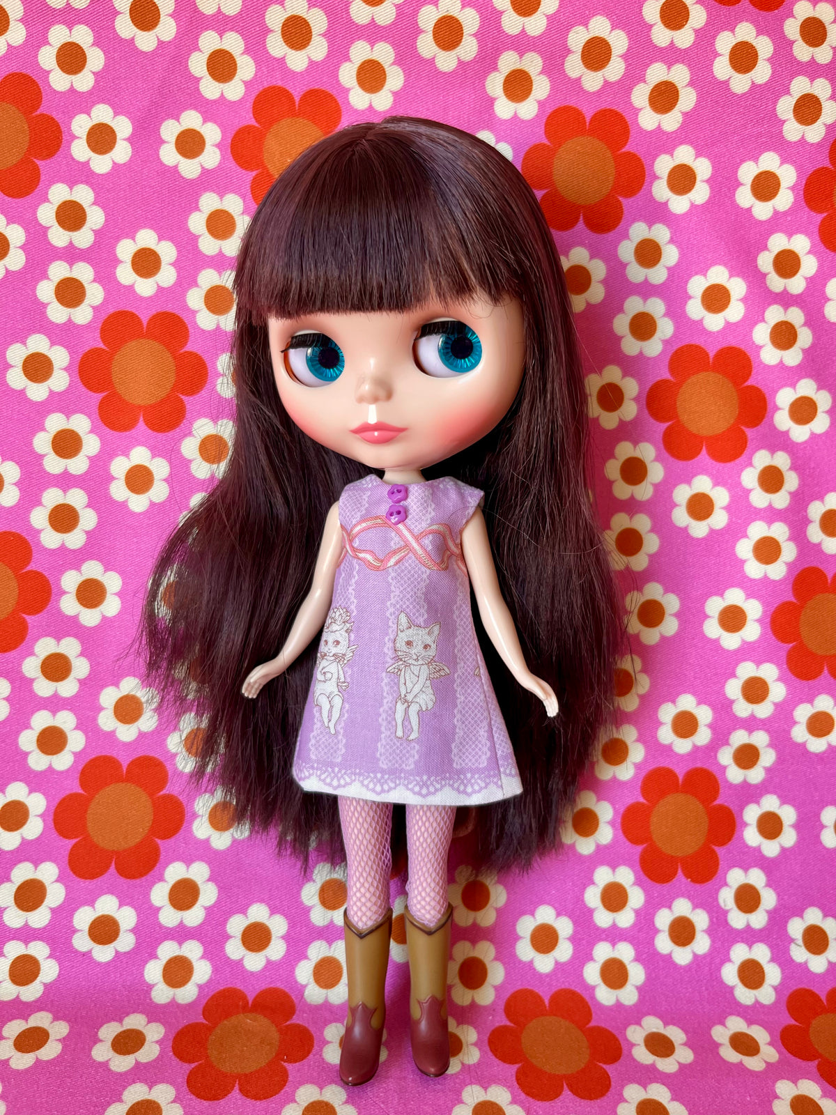 Joli Fleur Cat Cilla Shift dress