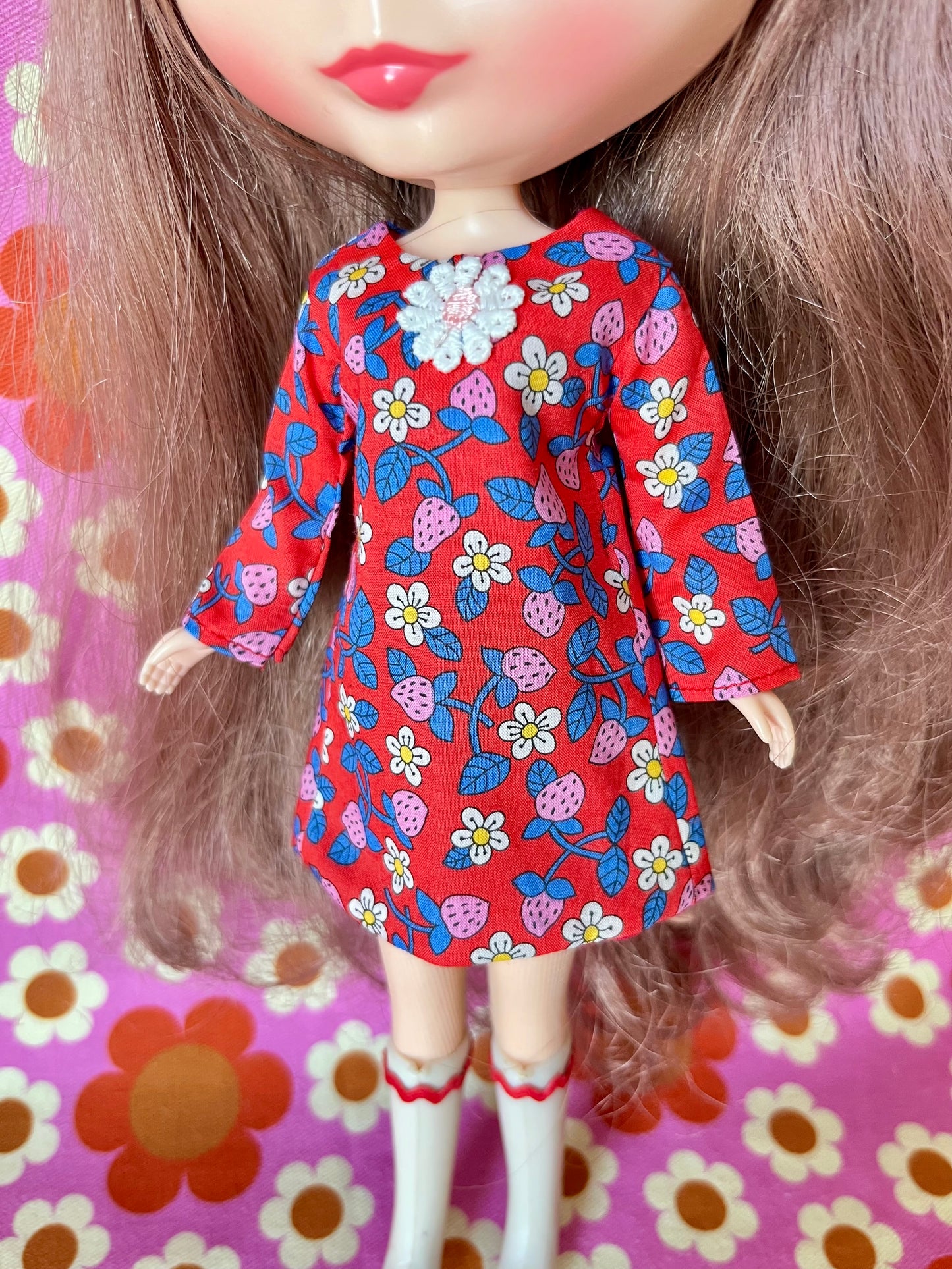 Liberty Shift dress with sleeves