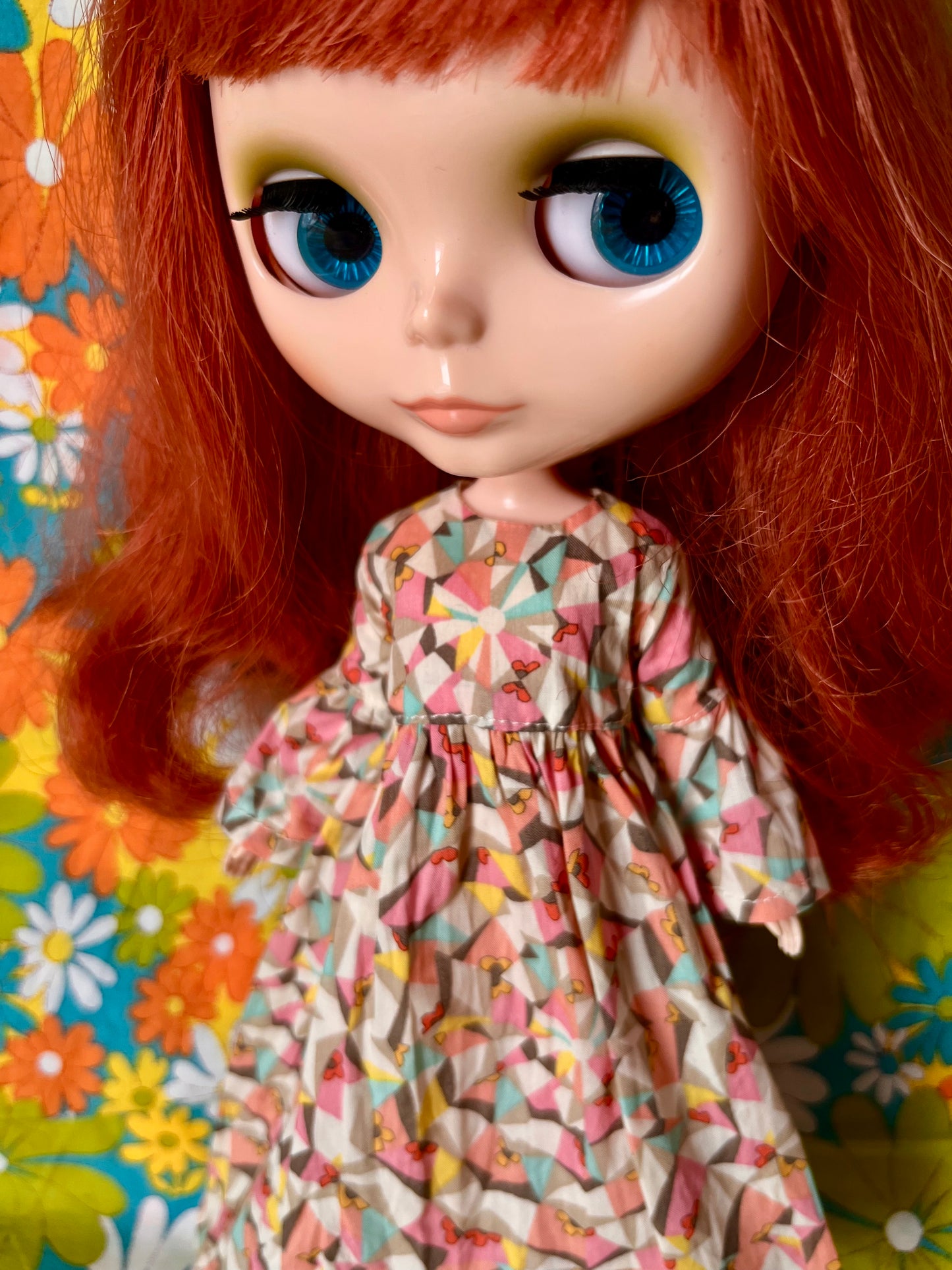 Liberty Beatles Kaleidoscope Psychedelic Dress