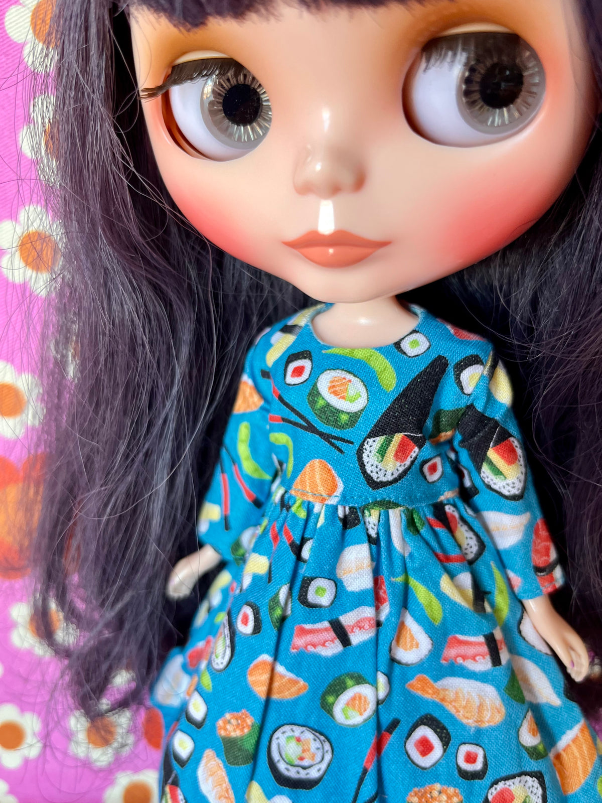 Sushi Print Dress