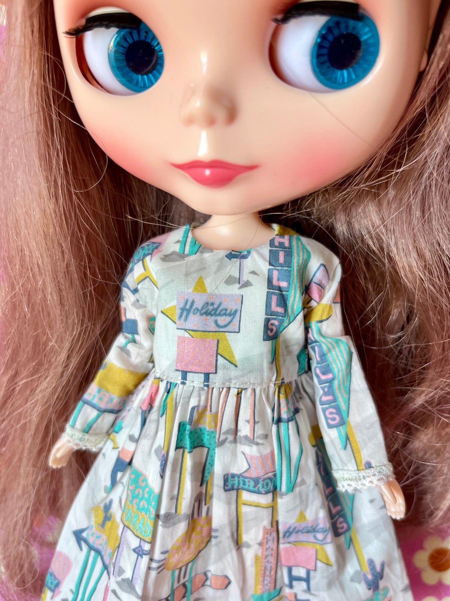 Liberty Sale Dress for Blythe Doll