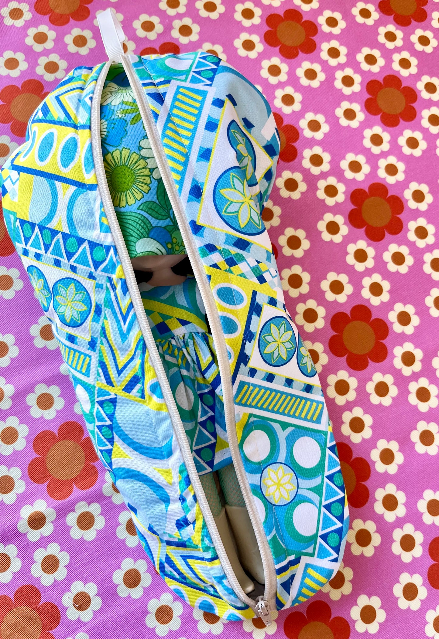 Pucci Summer Dress & Matching Carry Case for Neo-Blythe size Doll