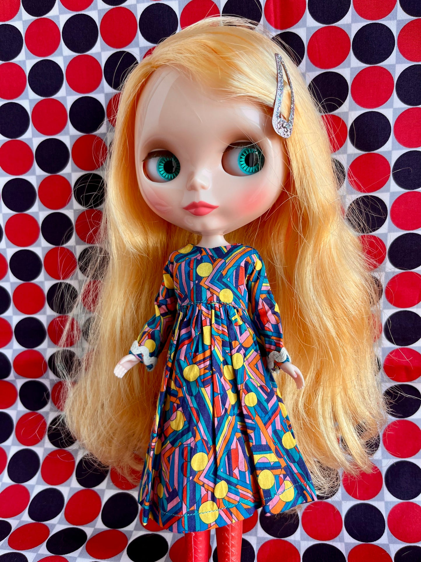 Liberty Sale Dress for Blythe Doll