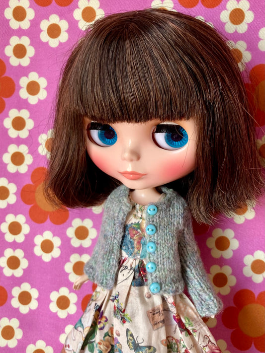 Knitted Cardigan for Blythe Doll