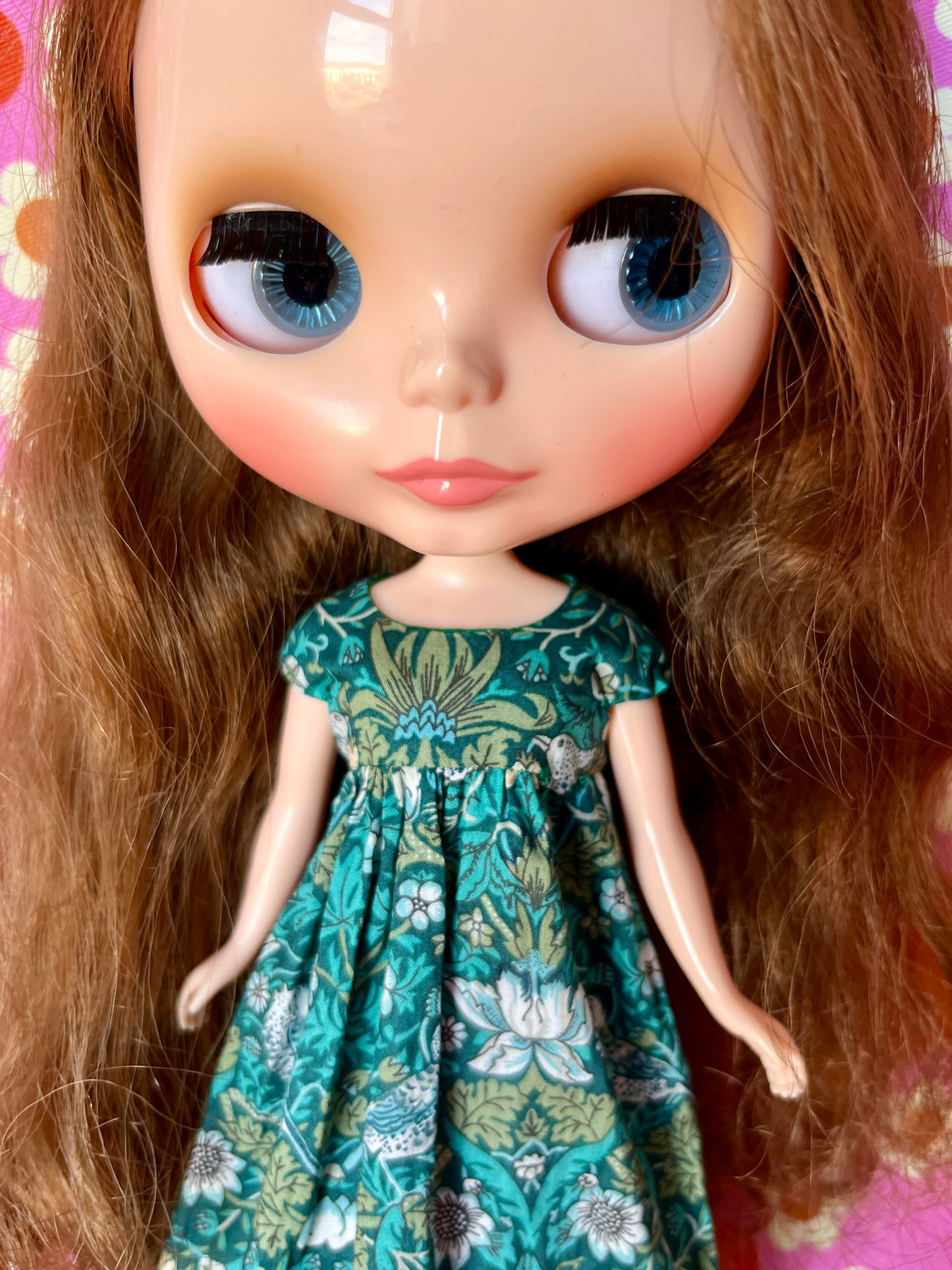 Goth Austen Liberty Regency Dress for Blythe Doll
